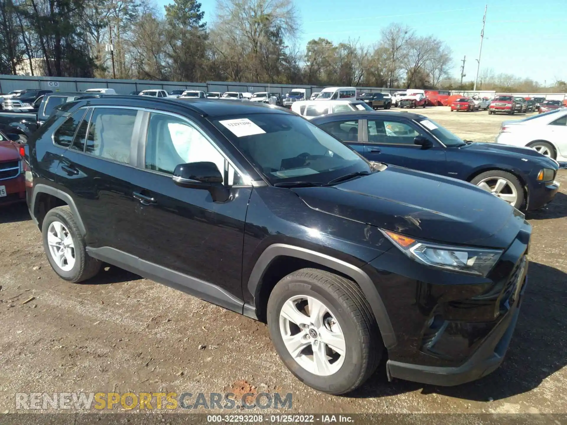 1 Photograph of a damaged car 2T3W1RFV7MW155709 TOYOTA RAV4 2021