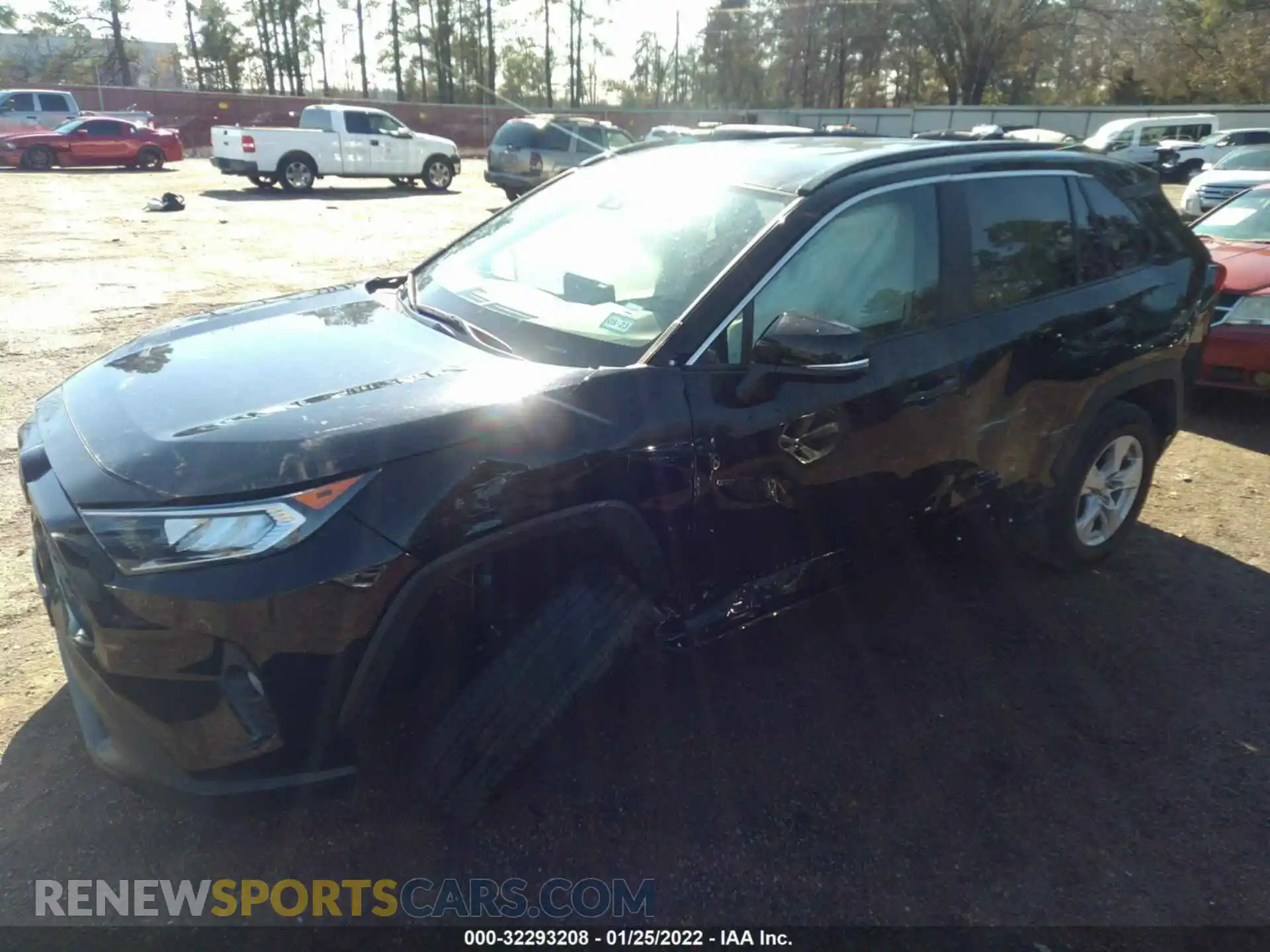 2 Photograph of a damaged car 2T3W1RFV7MW155709 TOYOTA RAV4 2021