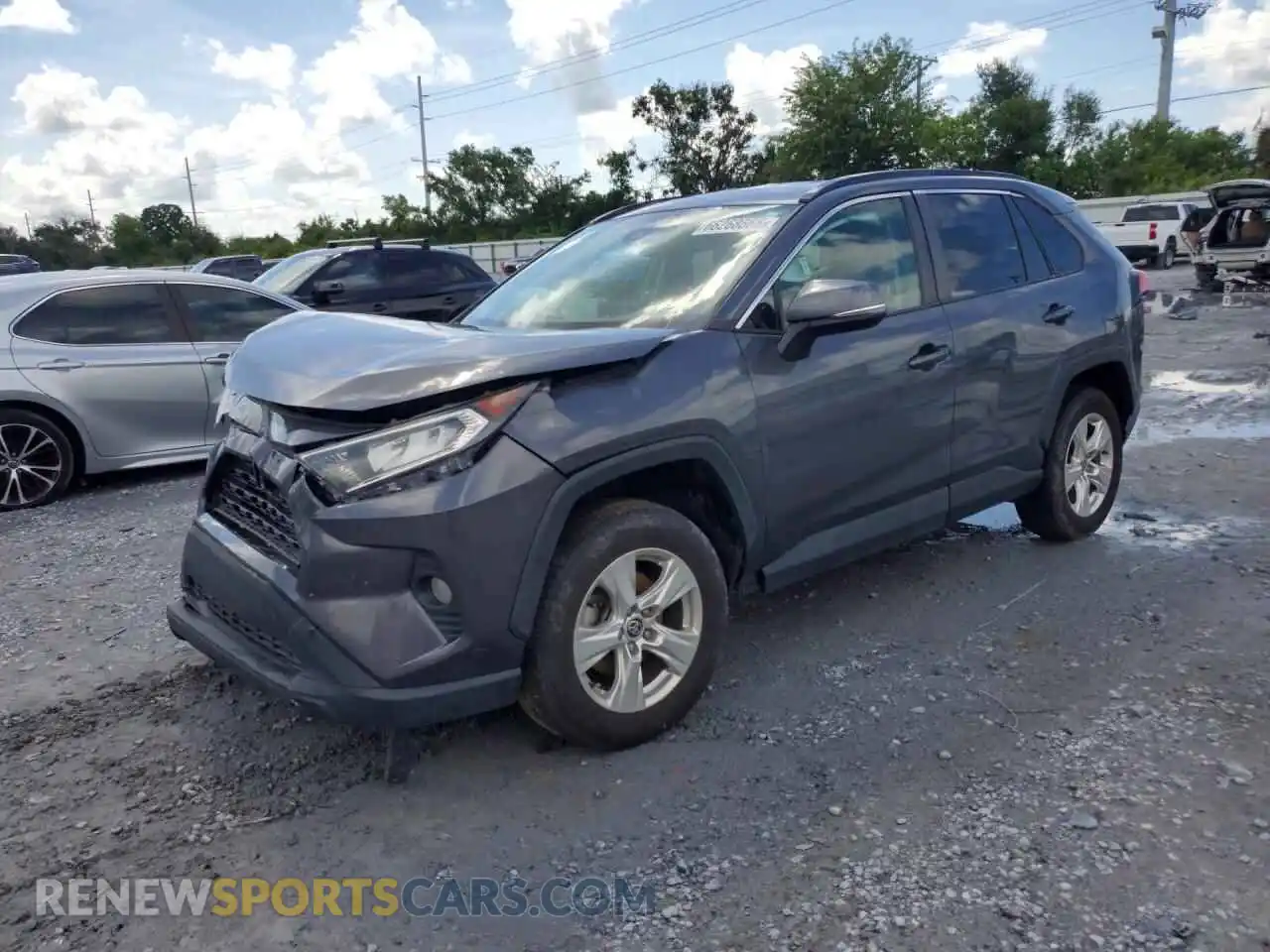 1 Фотография поврежденного автомобиля 2T3W1RFV7MW156598 TOYOTA RAV4 2021