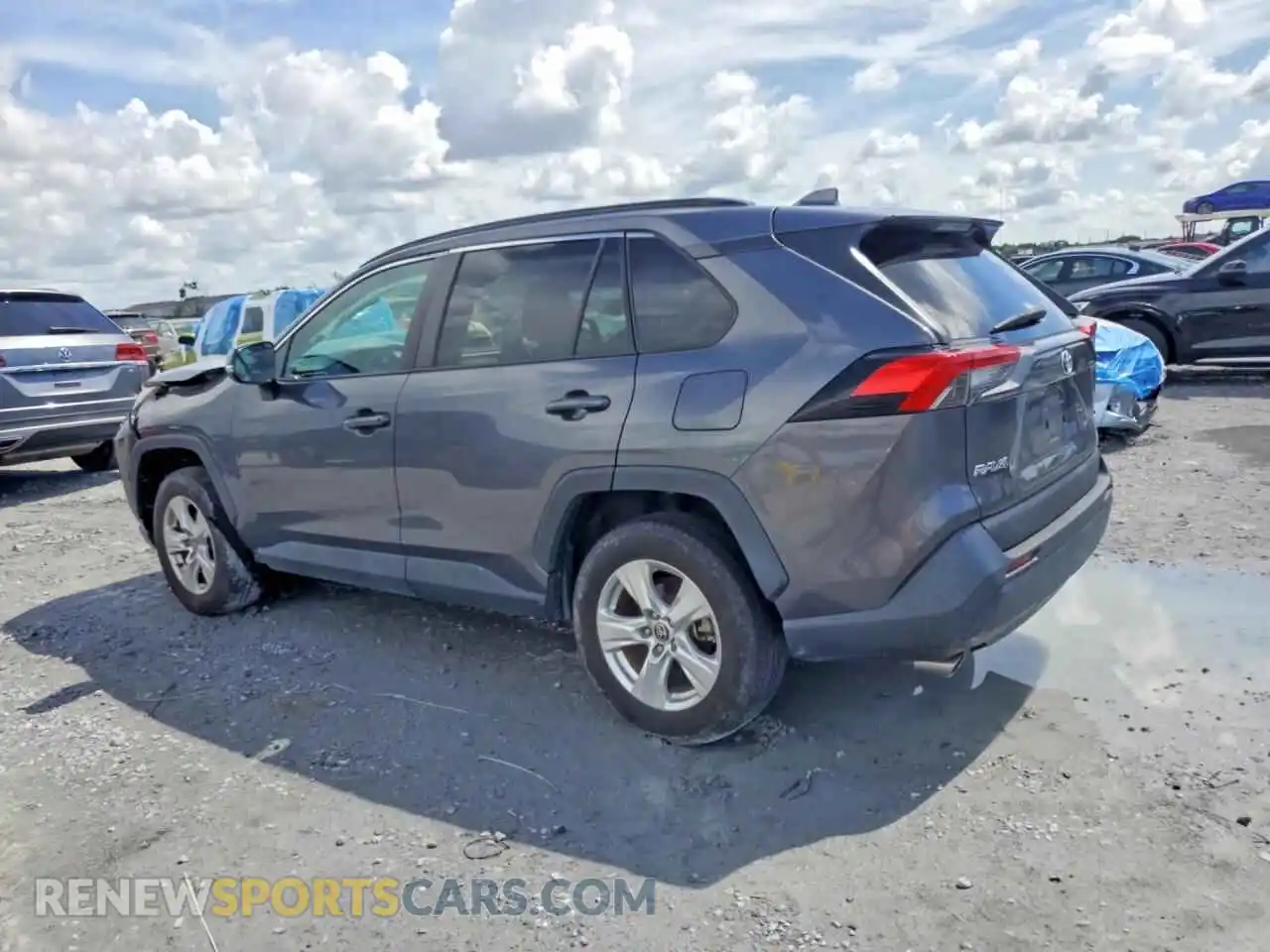 2 Фотография поврежденного автомобиля 2T3W1RFV7MW156598 TOYOTA RAV4 2021
