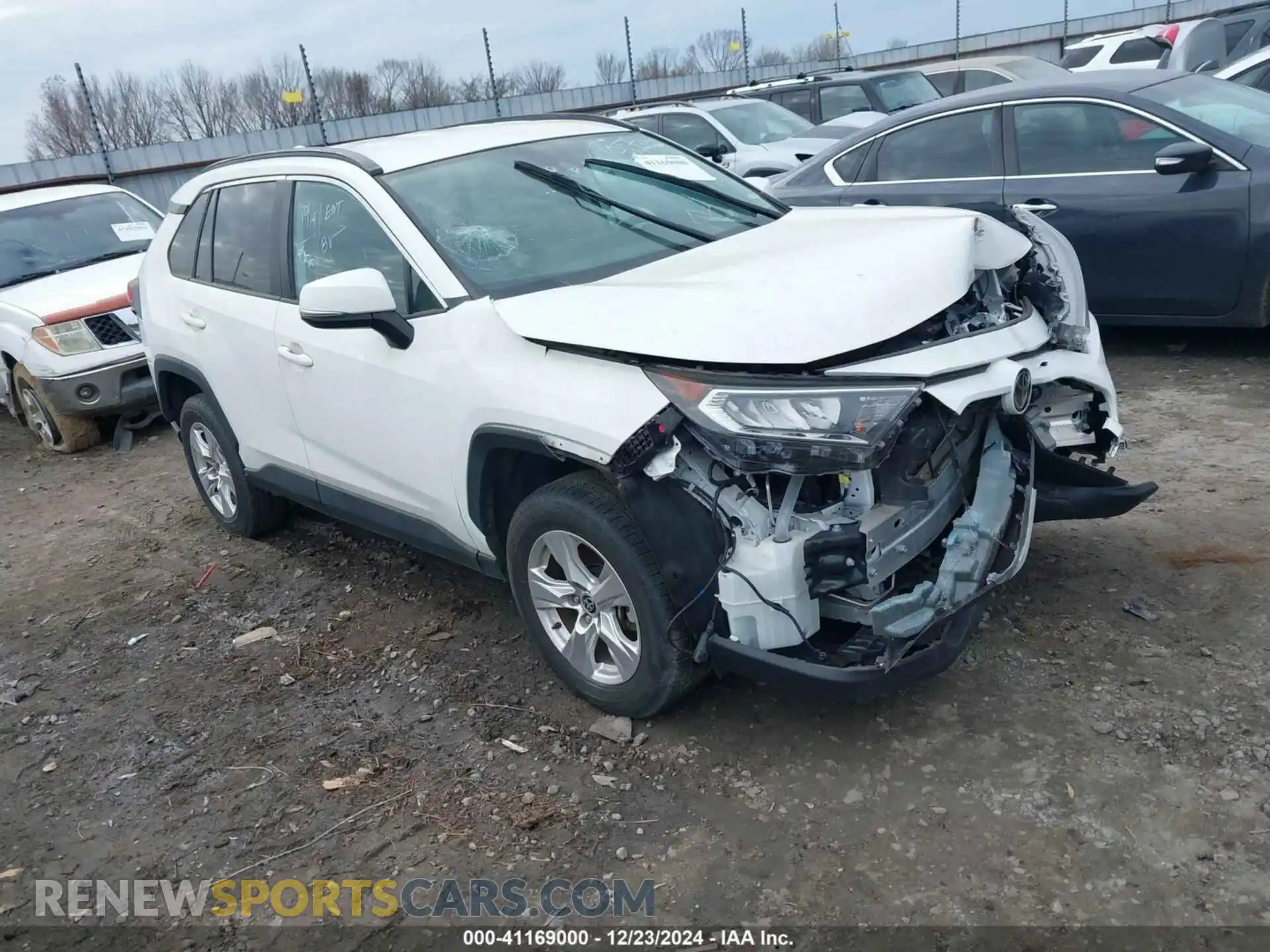1 Photograph of a damaged car 2T3W1RFV7MW160697 TOYOTA RAV4 2021