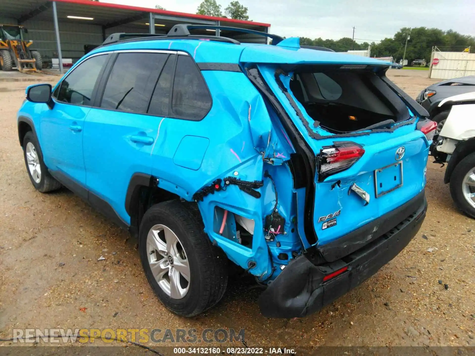 3 Photograph of a damaged car 2T3W1RFV7MW161378 TOYOTA RAV4 2021