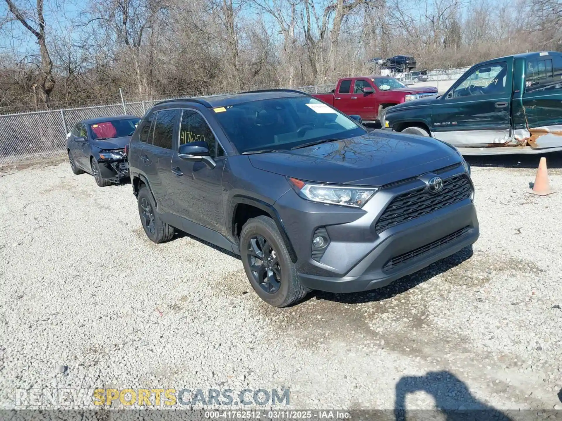 1 Photograph of a damaged car 2T3W1RFV7MW162305 TOYOTA RAV4 2021
