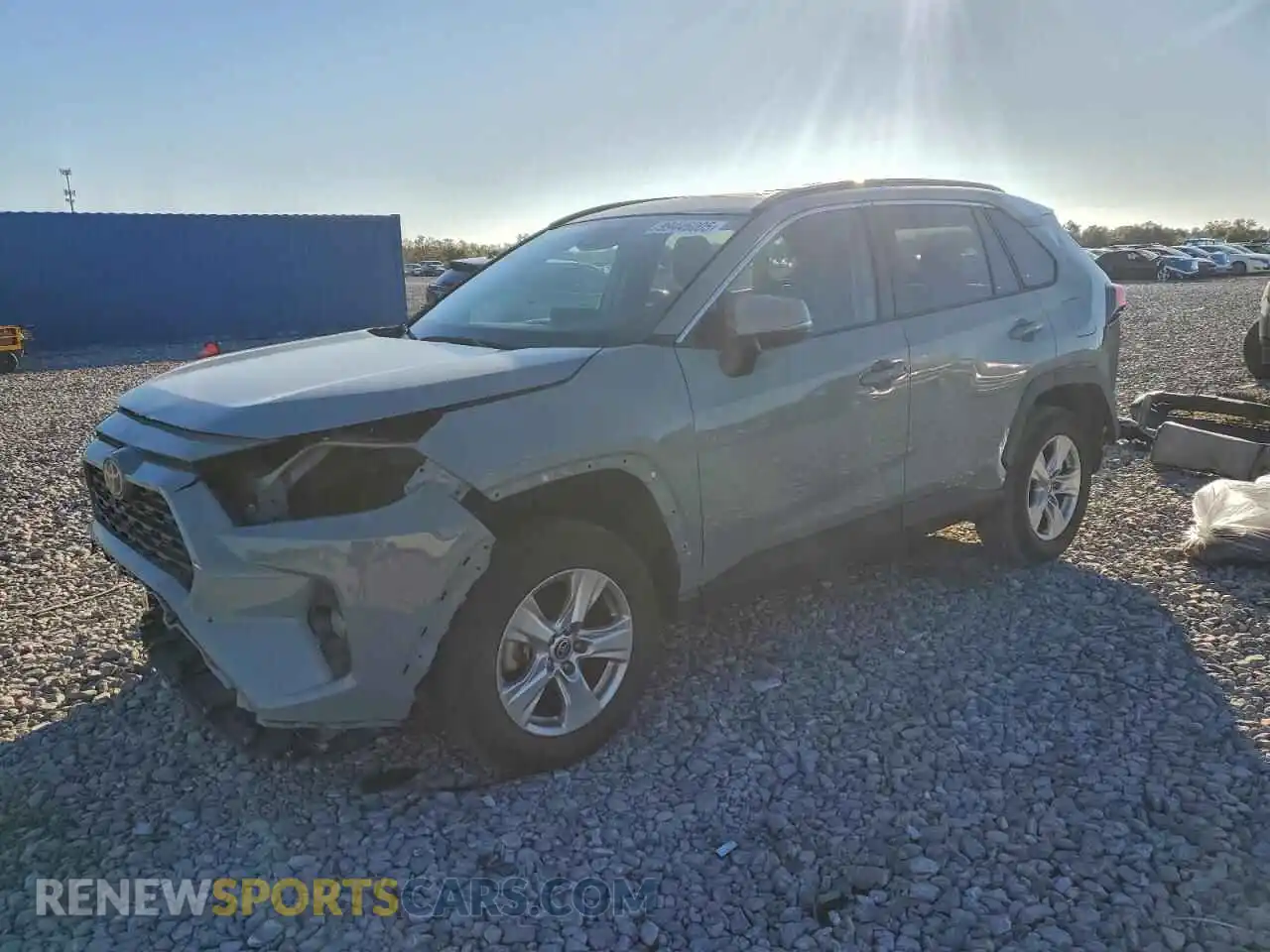1 Photograph of a damaged car 2T3W1RFV7MW163468 TOYOTA RAV4 2021