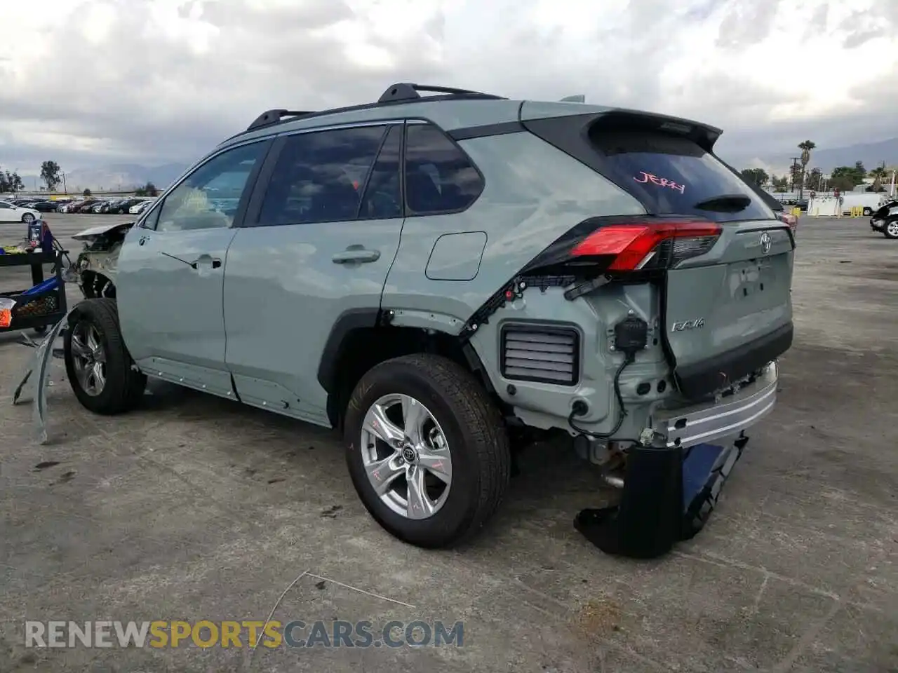 3 Photograph of a damaged car 2T3W1RFV7MW178990 TOYOTA RAV4 2021