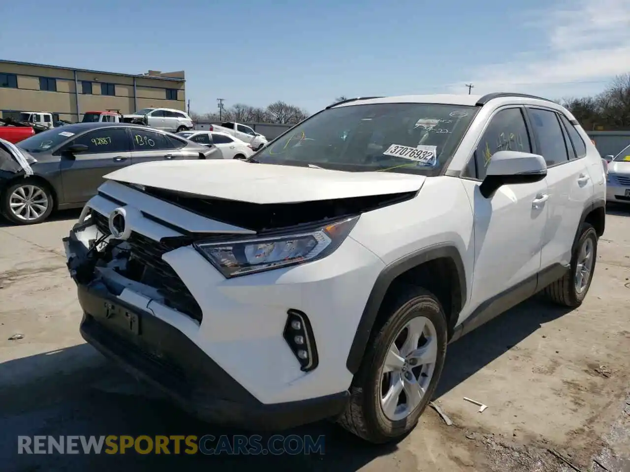 2 Photograph of a damaged car 2T3W1RFV8MC096610 TOYOTA RAV4 2021