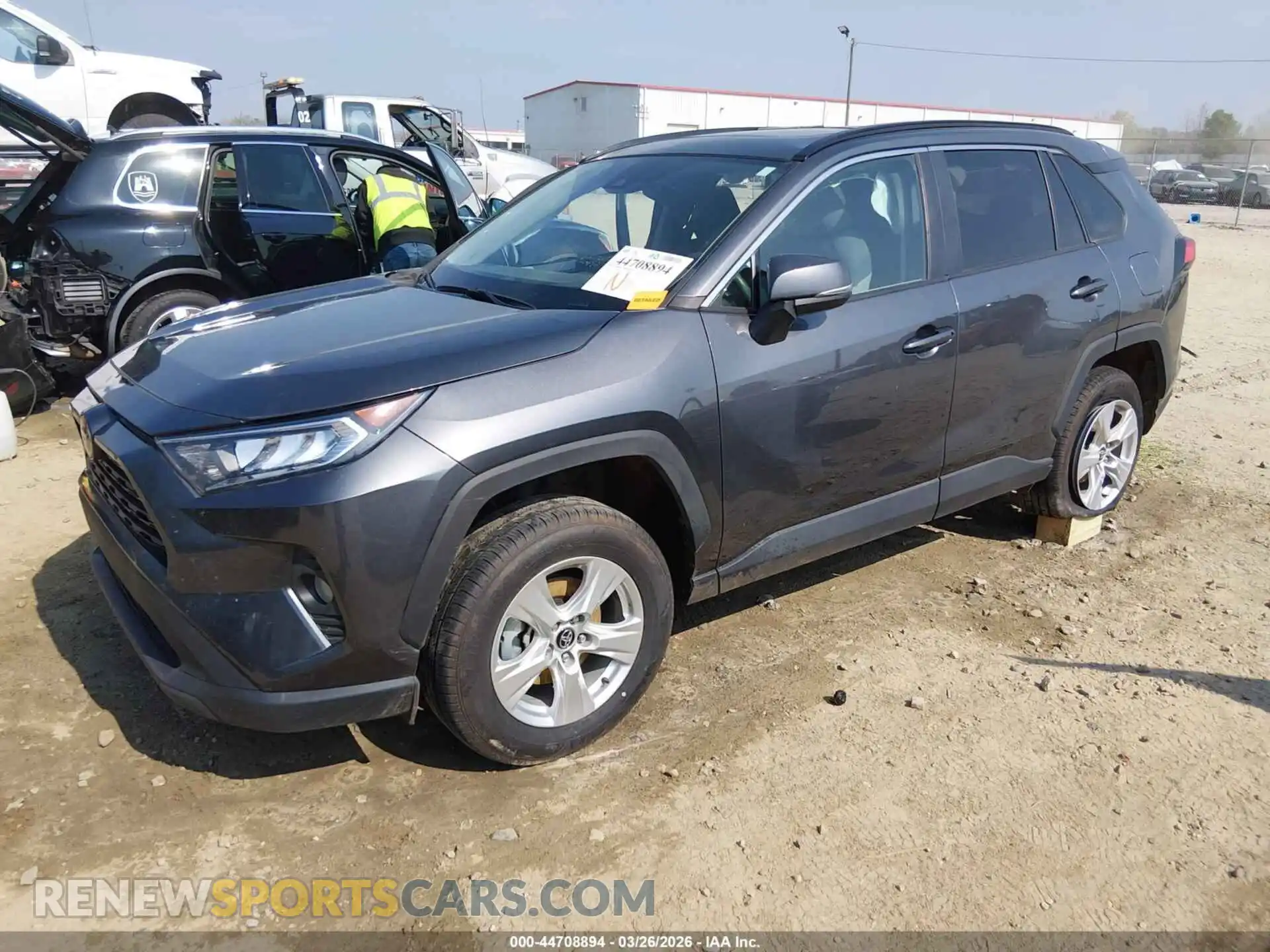 2 Photograph of a damaged car 2T3W1RFV8MC102857 TOYOTA RAV4 2021