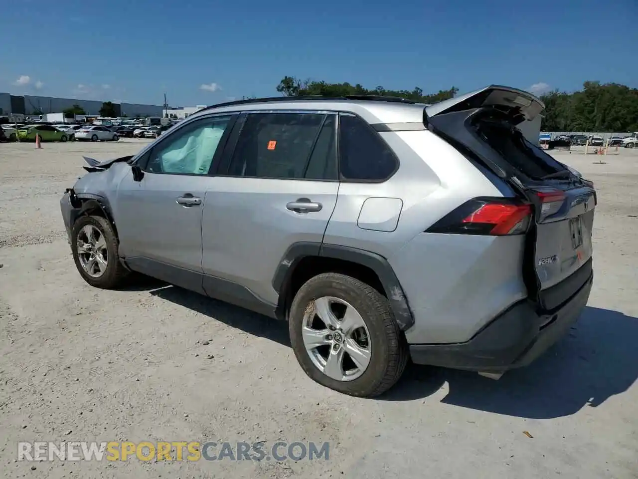 2 Photograph of a damaged car 2T3W1RFV8MC113227 TOYOTA RAV4 2021