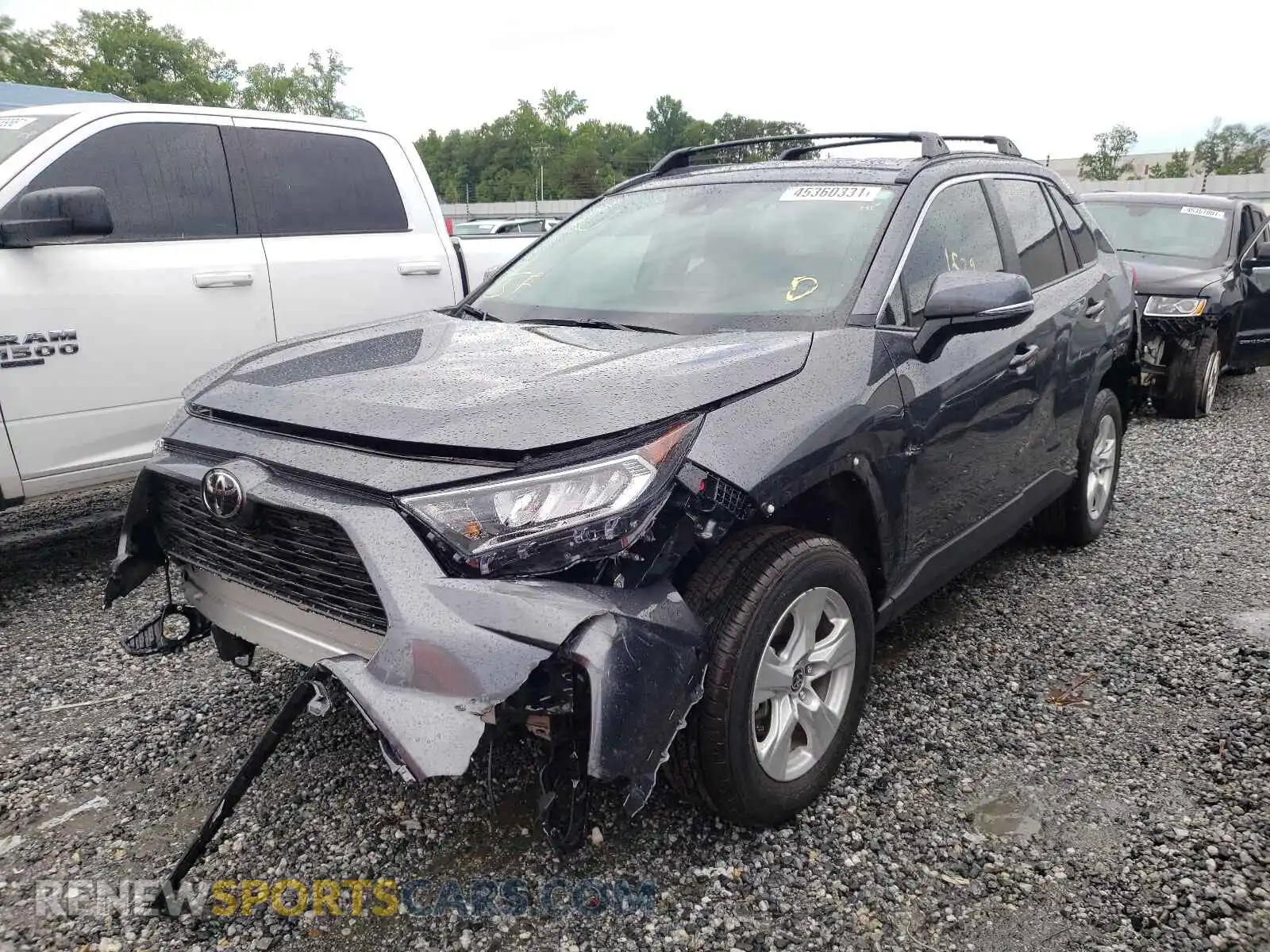 2 Photograph of a damaged car 2T3W1RFV8MC114023 TOYOTA RAV4 2021