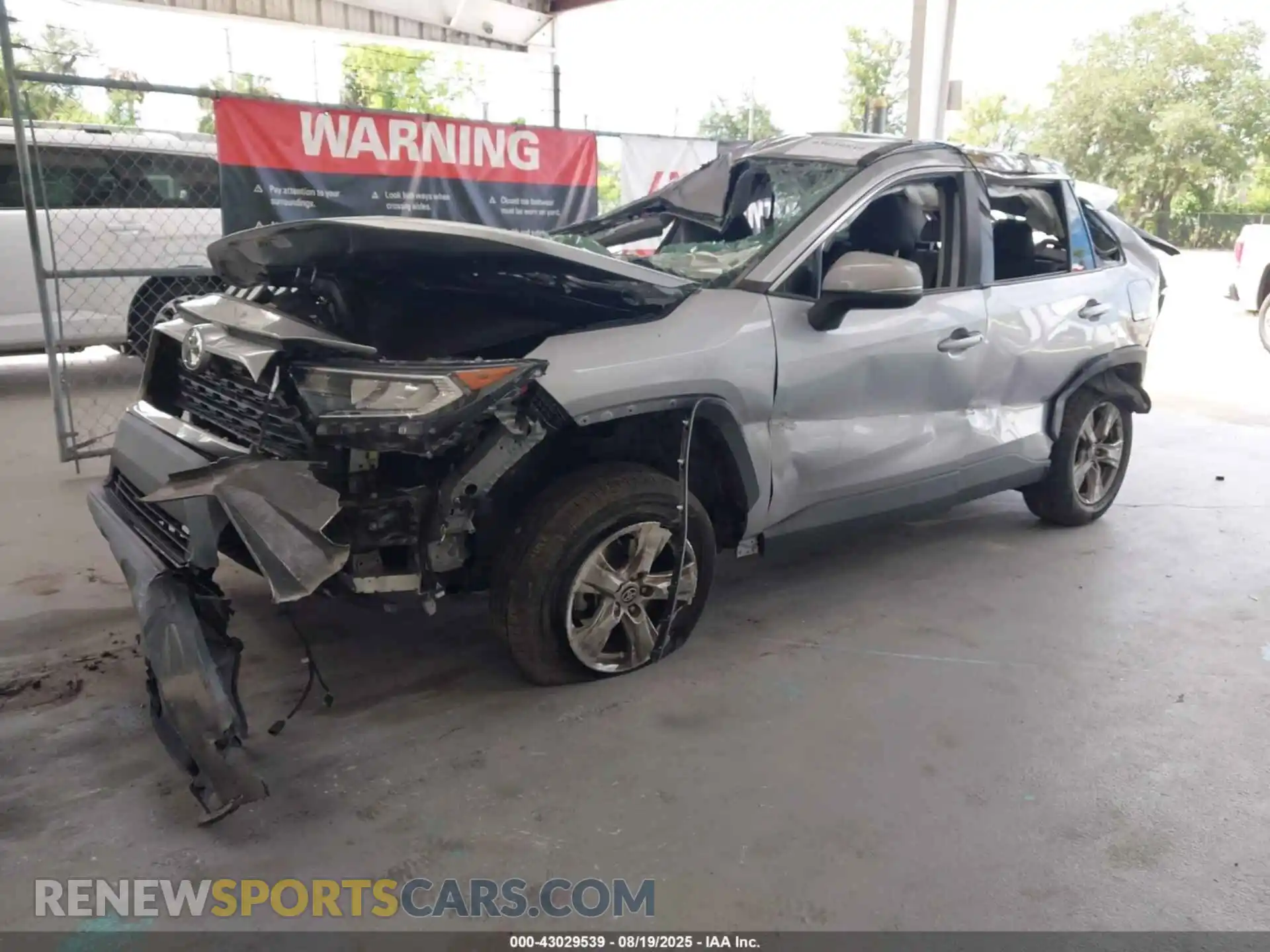 2 Photograph of a damaged car 2T3W1RFV8MC124731 TOYOTA RAV4 2021
