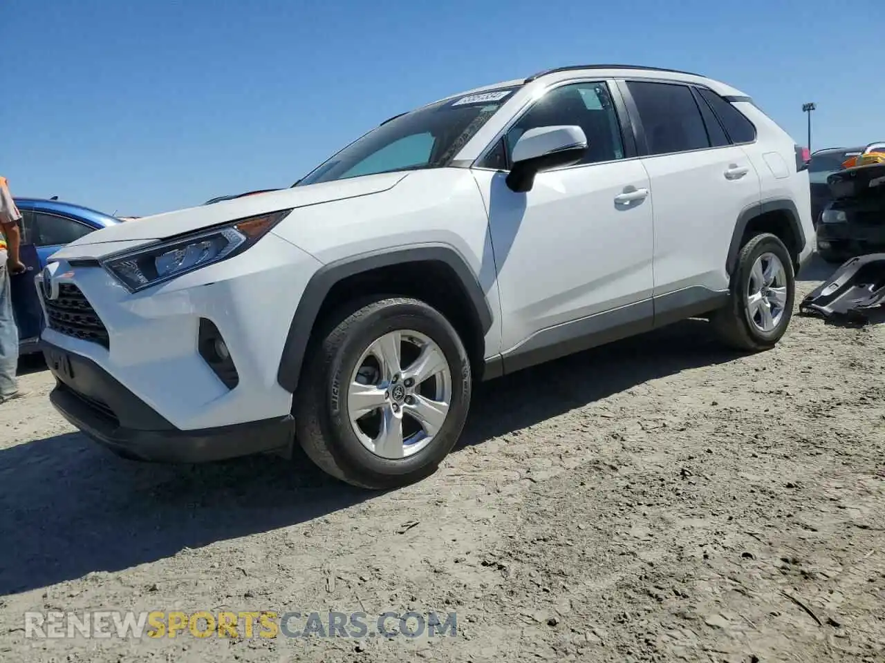 1 Photograph of a damaged car 2T3W1RFV8MC135776 TOYOTA RAV4 2021