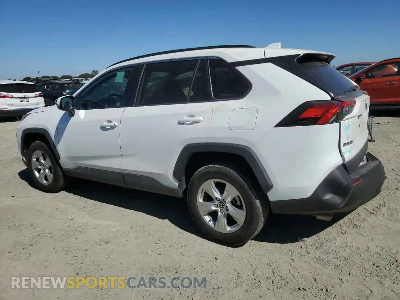 2 Photograph of a damaged car 2T3W1RFV8MC135776 TOYOTA RAV4 2021