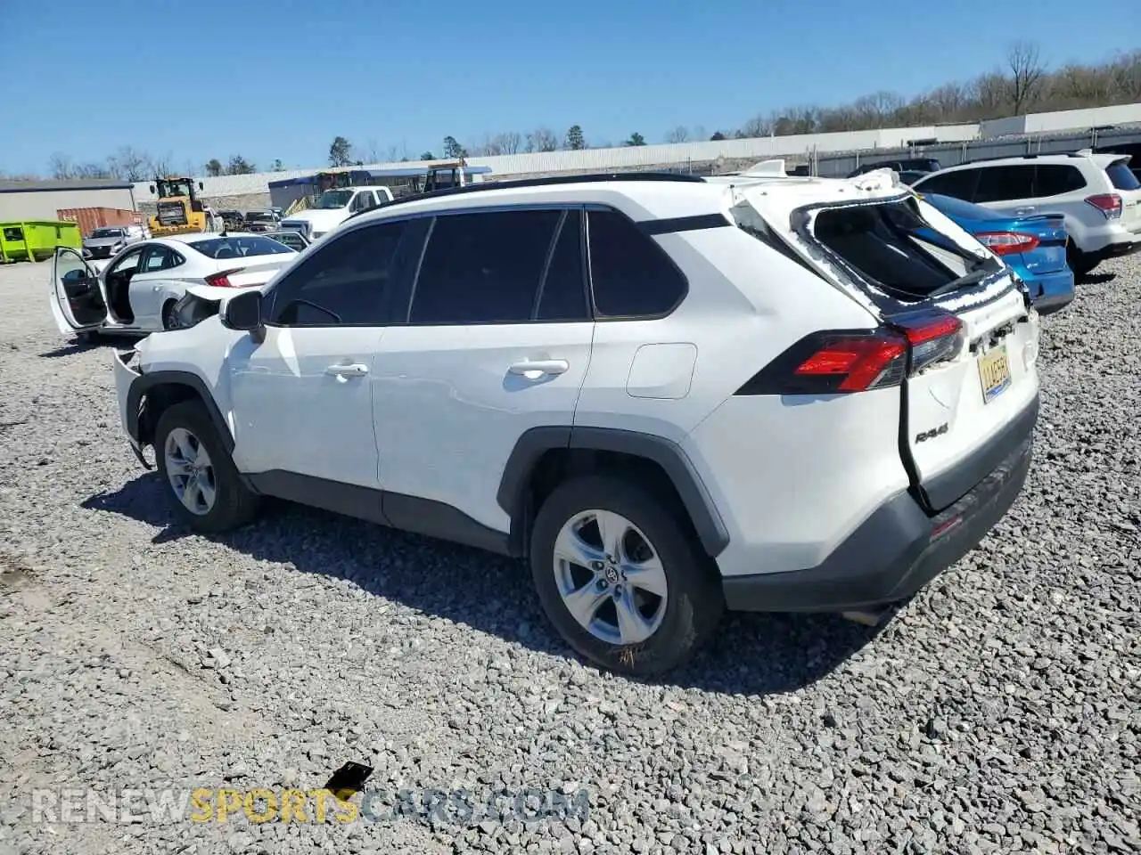 2 Photograph of a damaged car 2T3W1RFV8MC136023 TOYOTA RAV4 2021