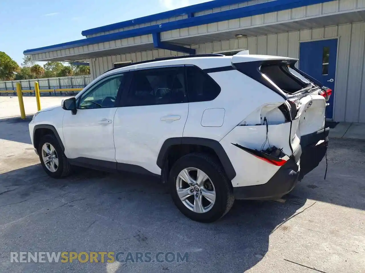 2 Photograph of a damaged car 2T3W1RFV8MC155266 TOYOTA RAV4 2021