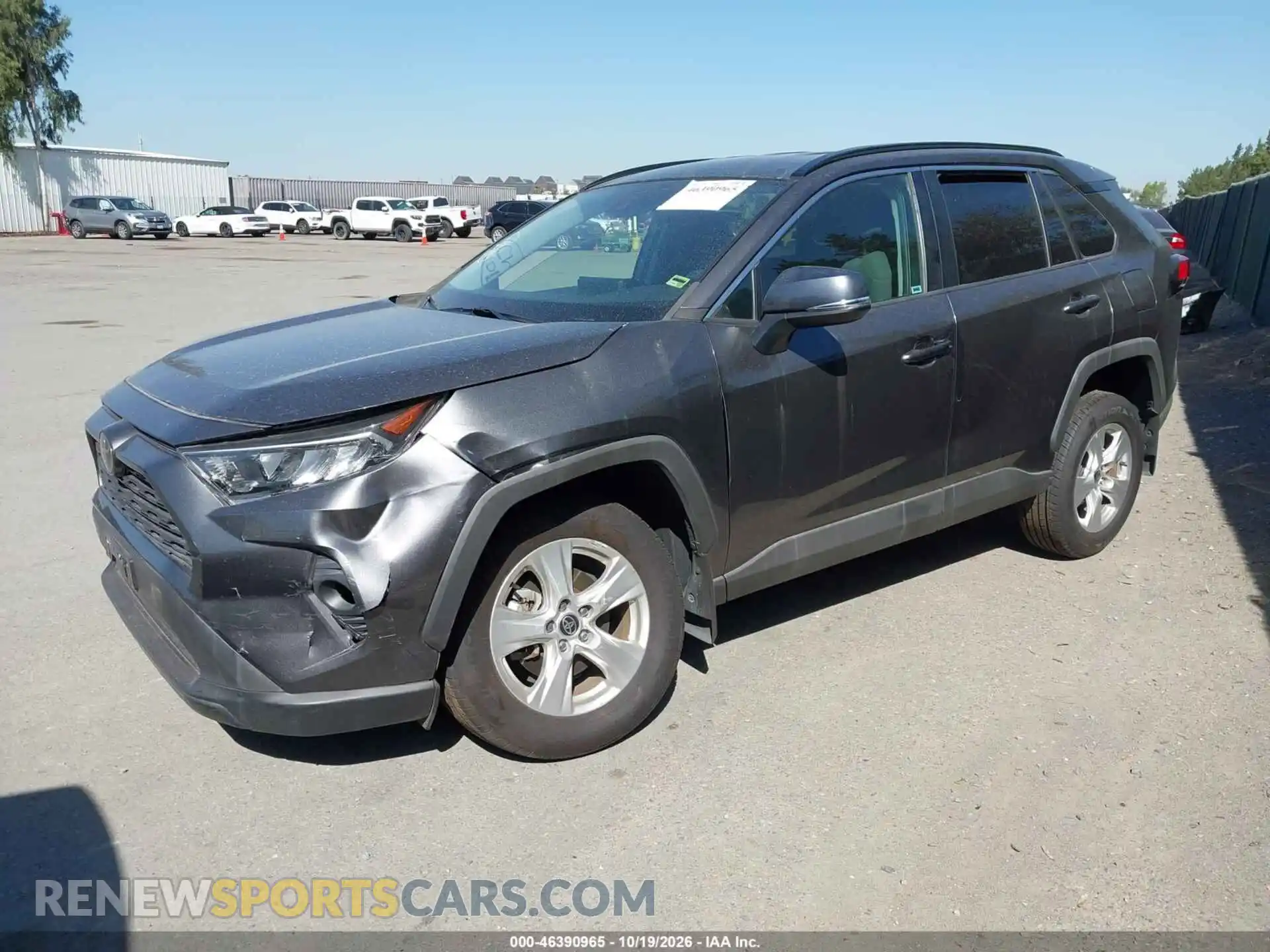 2 Photograph of a damaged car 2T3W1RFV8MC156238 TOYOTA RAV4 2021