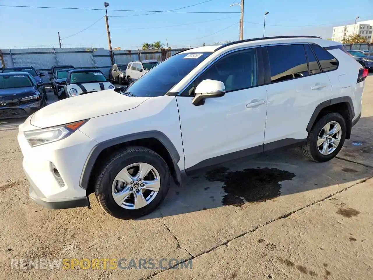 1 Photograph of a damaged car 2T3W1RFV8MC156272 TOYOTA RAV4 2021