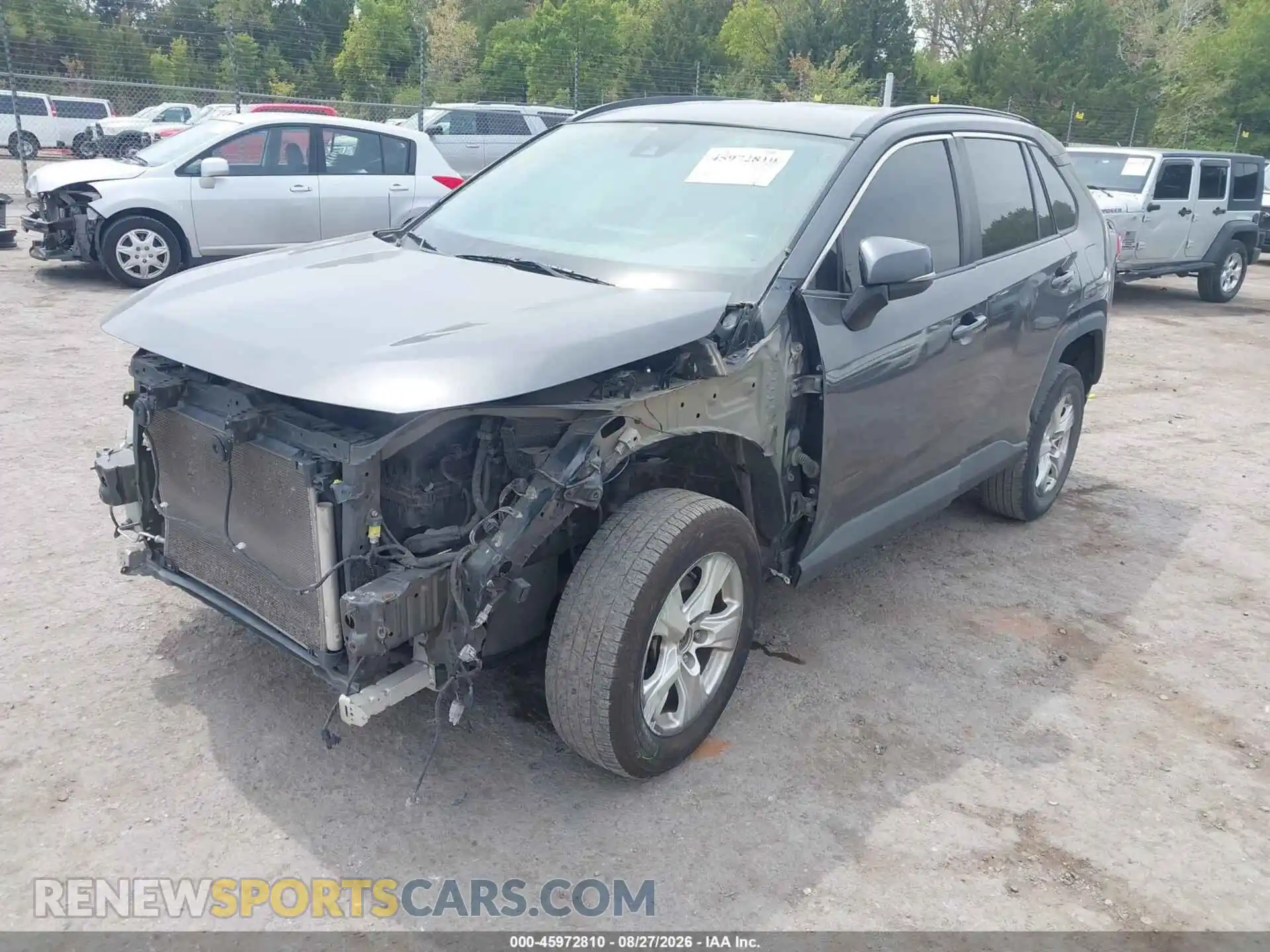 2 Photograph of a damaged car 2T3W1RFV8MW119463 TOYOTA RAV4 2021
