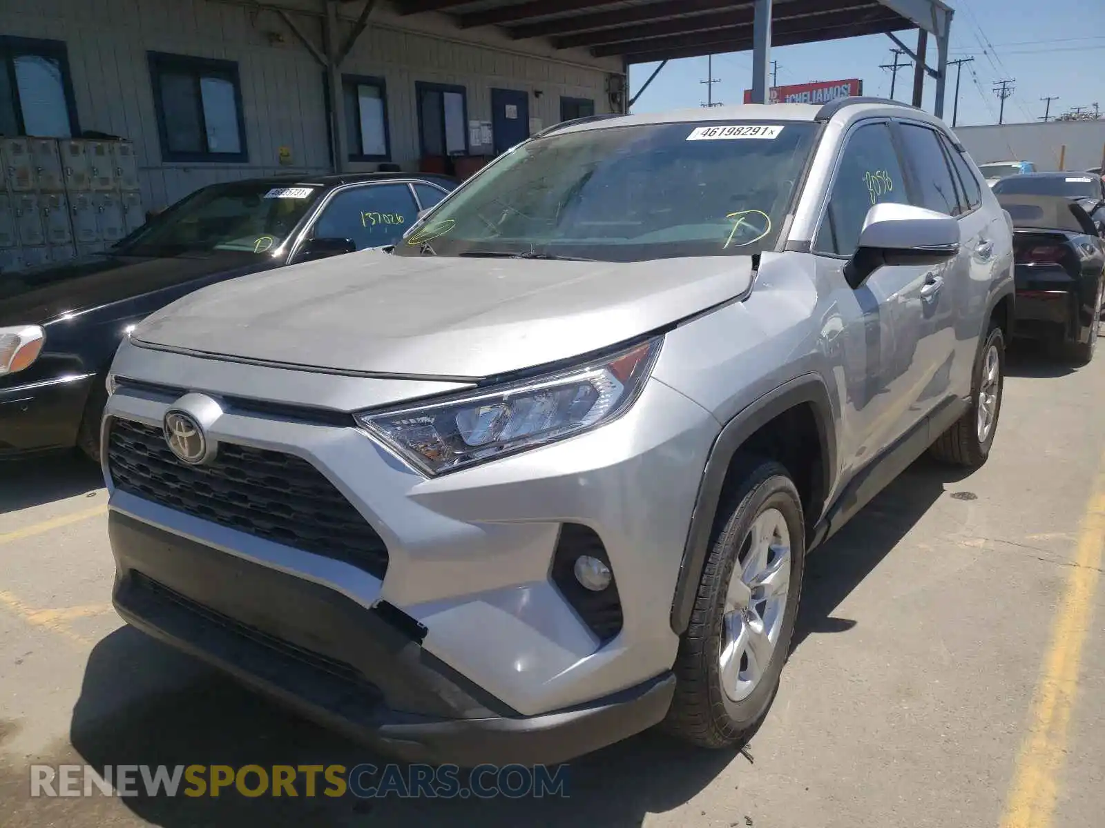 2 Photograph of a damaged car 2T3W1RFV8MW127787 TOYOTA RAV4 2021