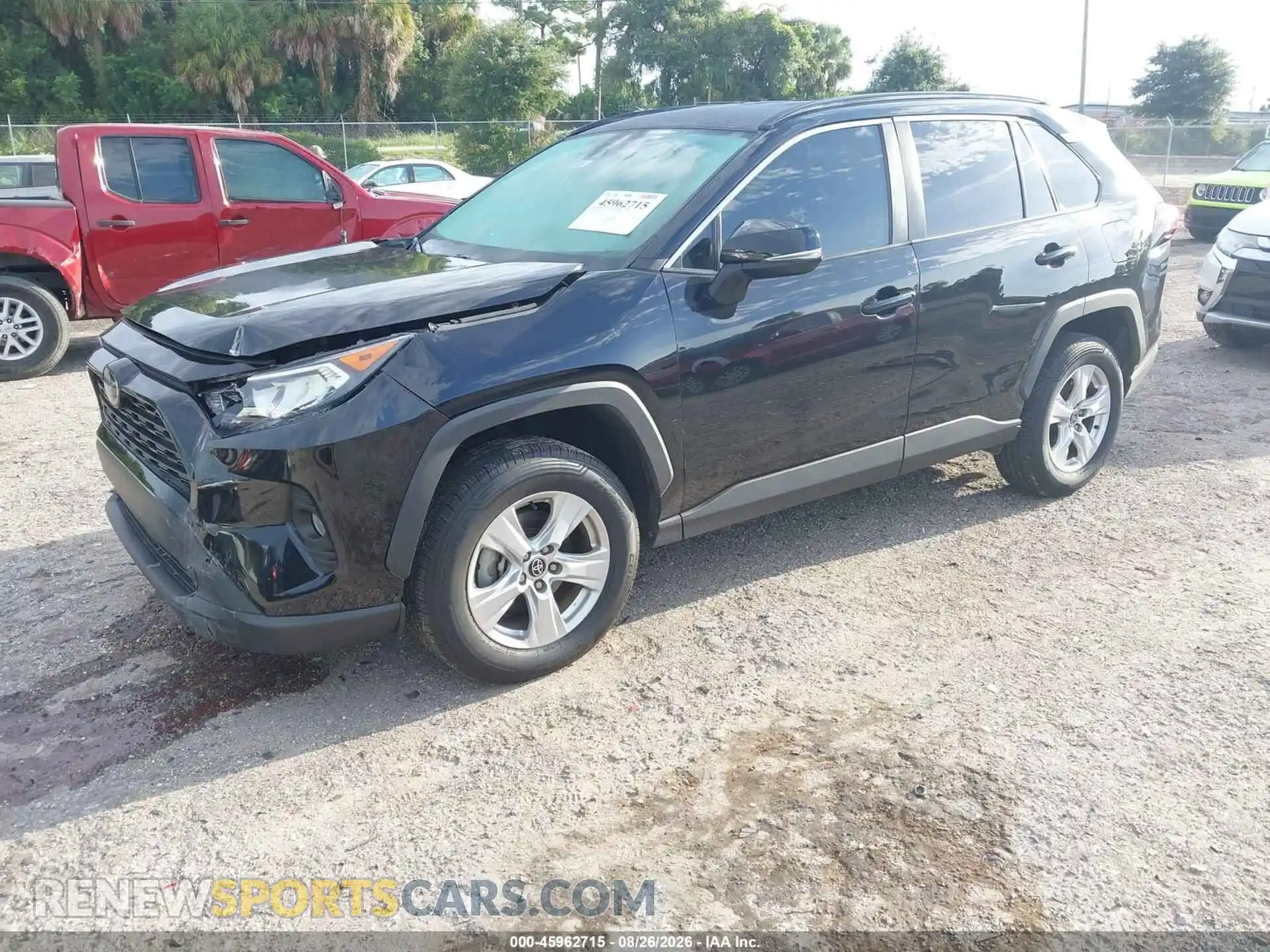 2 Photograph of a damaged car 2T3W1RFV8MW145772 TOYOTA RAV4 2021