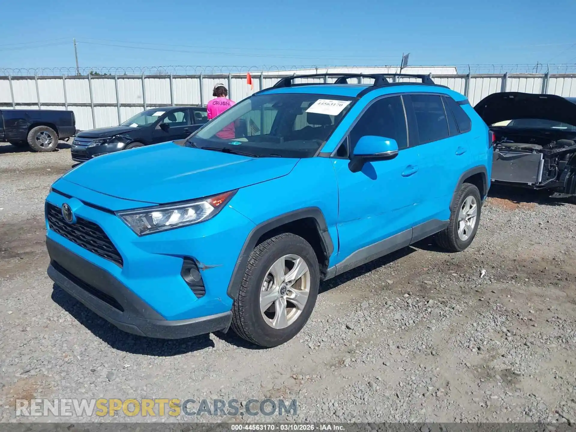 2 Photograph of a damaged car 2T3W1RFV8MW158408 TOYOTA RAV4 2021