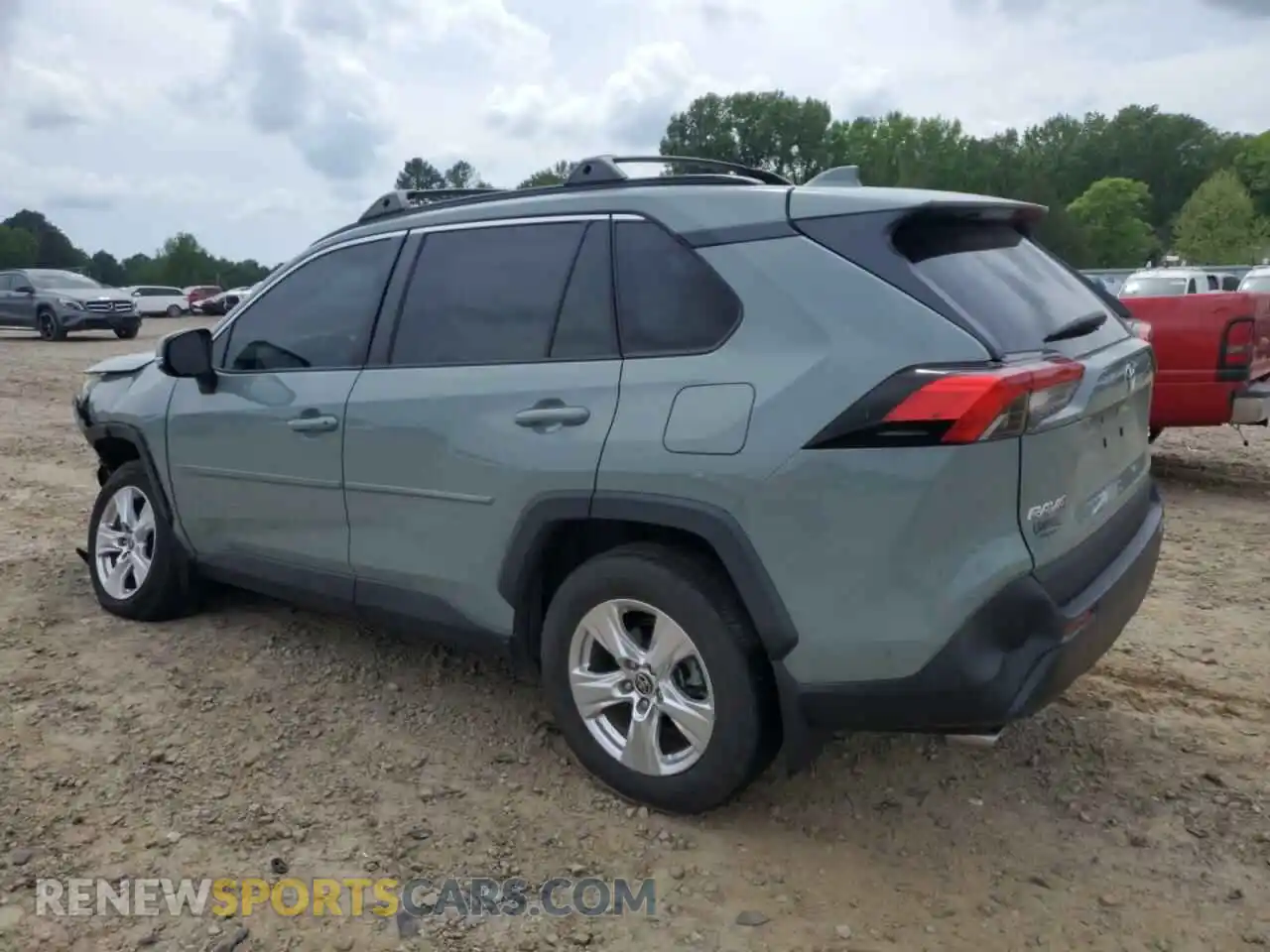 2 Photograph of a damaged car 2T3W1RFV8MW169215 TOYOTA RAV4 2021