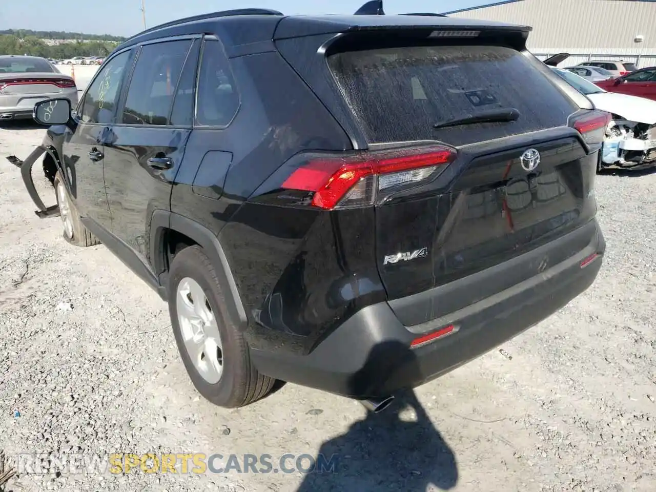 3 fotografías del automóvil dañado 2T3W1RFV8MW174088 TOYOTA RAV4 2021