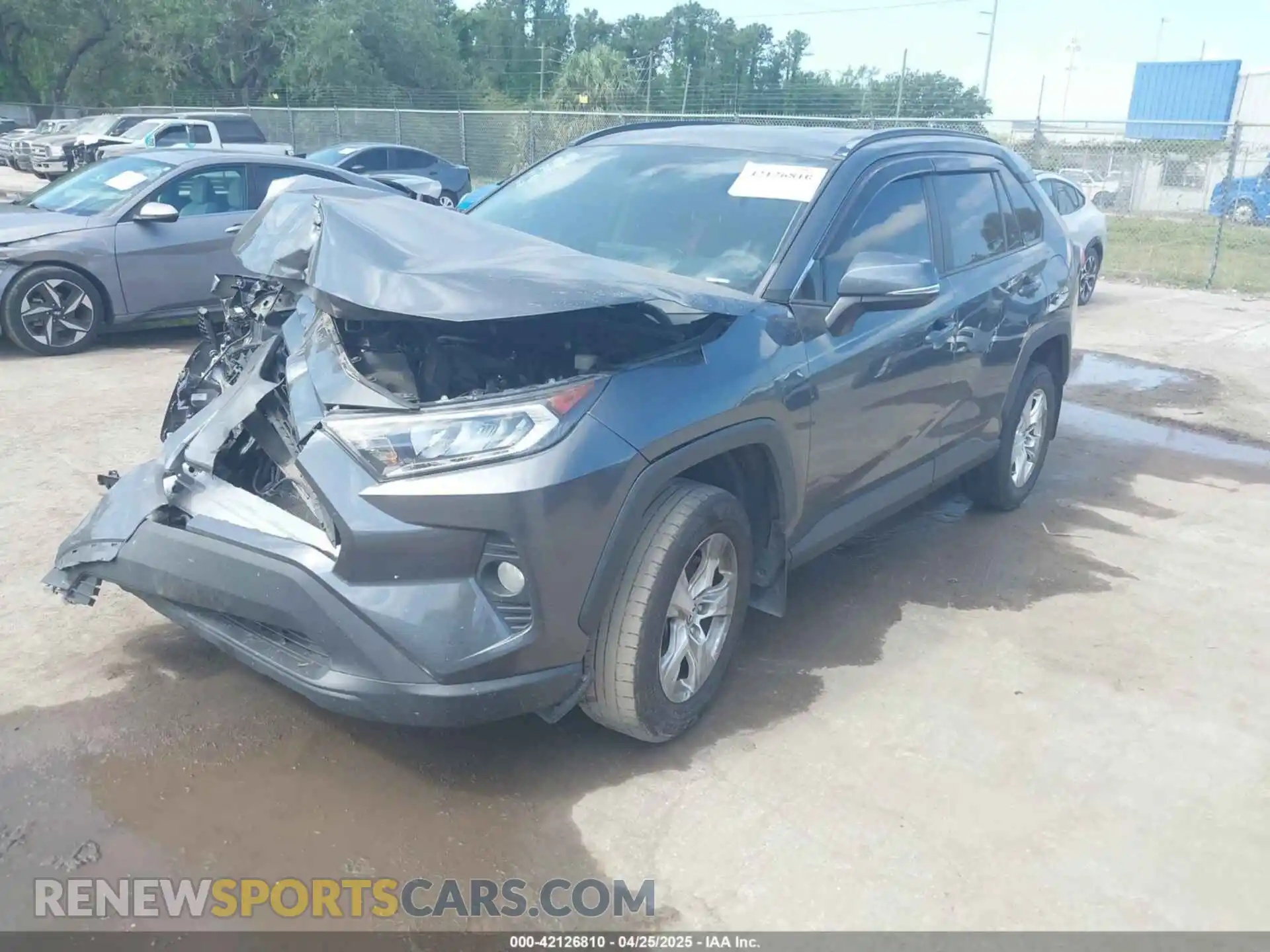 2 Photograph of a damaged car 2T3W1RFV9MC106111 TOYOTA RAV4 2021