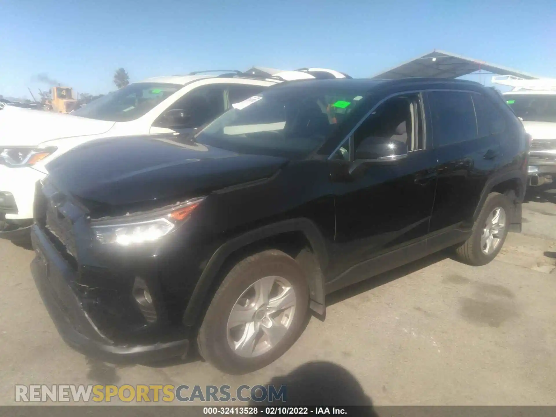 2 Photograph of a damaged car 2T3W1RFV9MC109915 TOYOTA RAV4 2021