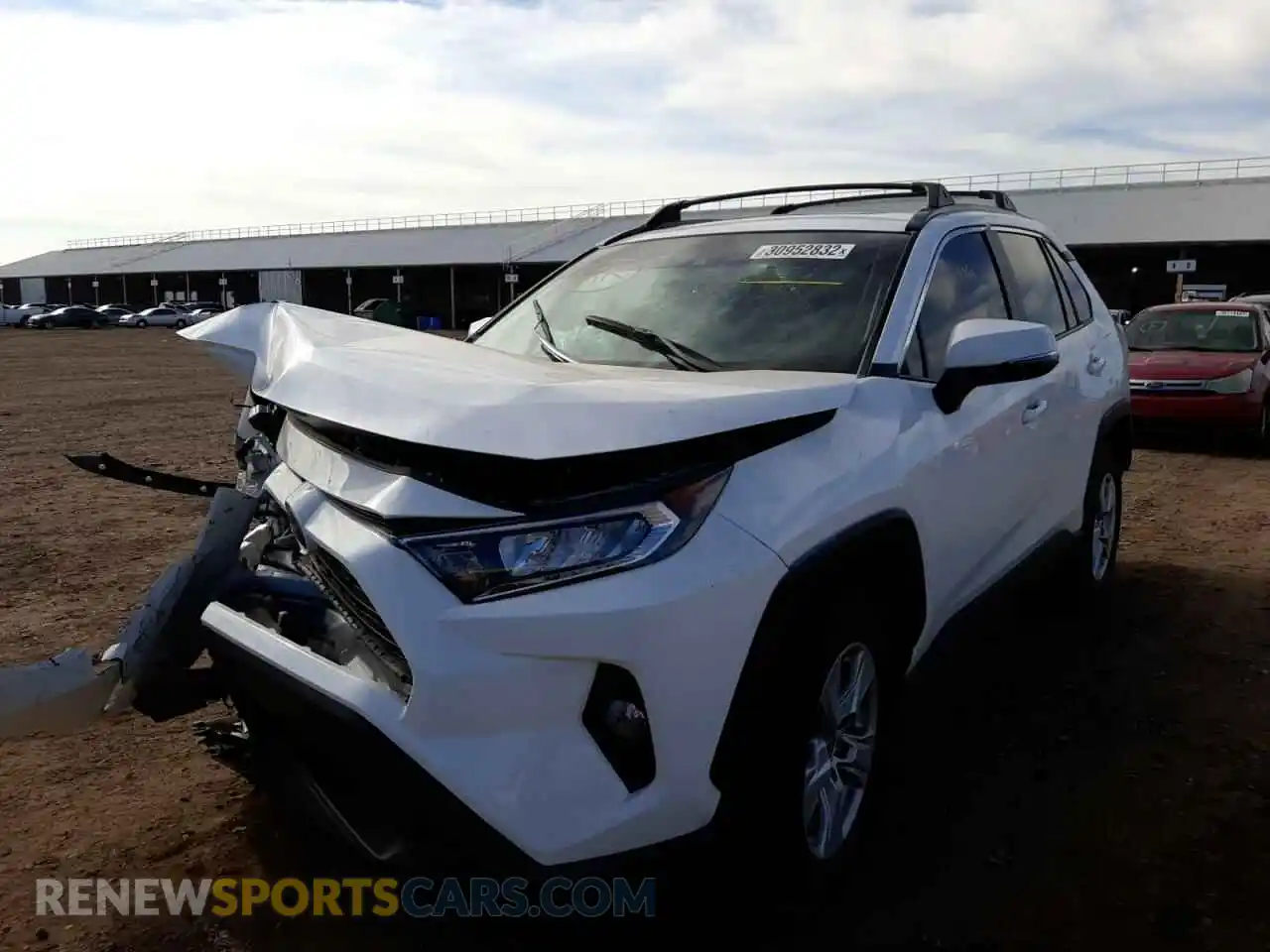 2 Photograph of a damaged car 2T3W1RFV9MC125872 TOYOTA RAV4 2021