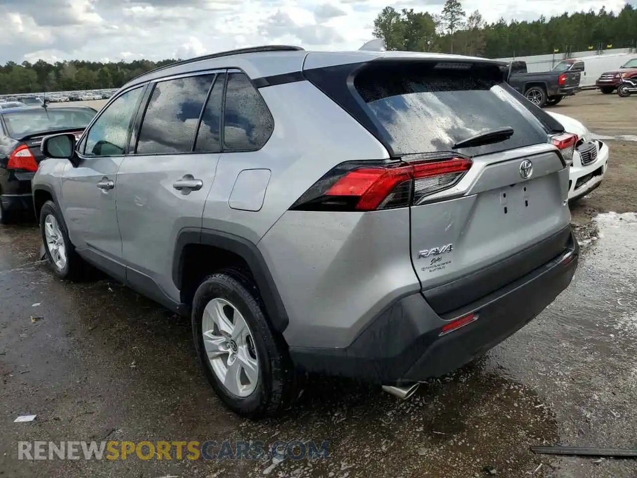 3 Photograph of a damaged car 2T3W1RFV9MC138038 TOYOTA RAV4 2021
