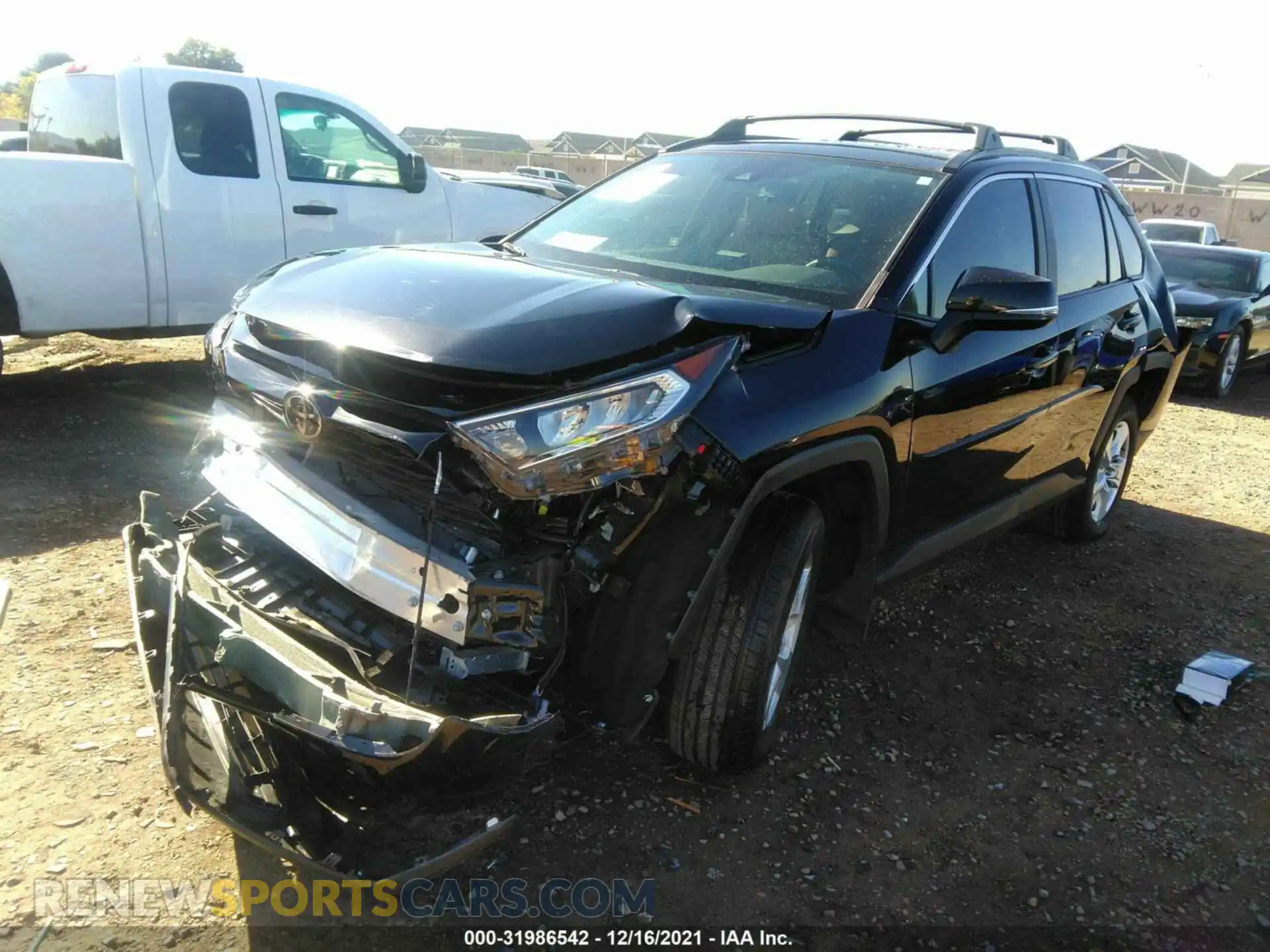 2 Photograph of a damaged car 2T3W1RFV9MC145488 TOYOTA RAV4 2021
