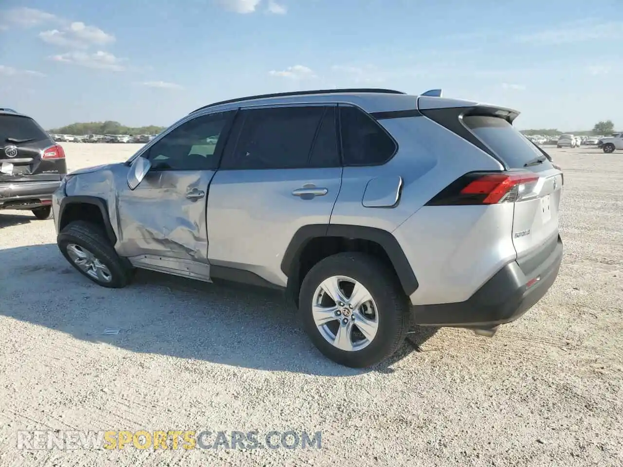 2 Photograph of a damaged car 2T3W1RFV9MC152487 TOYOTA RAV4 2021