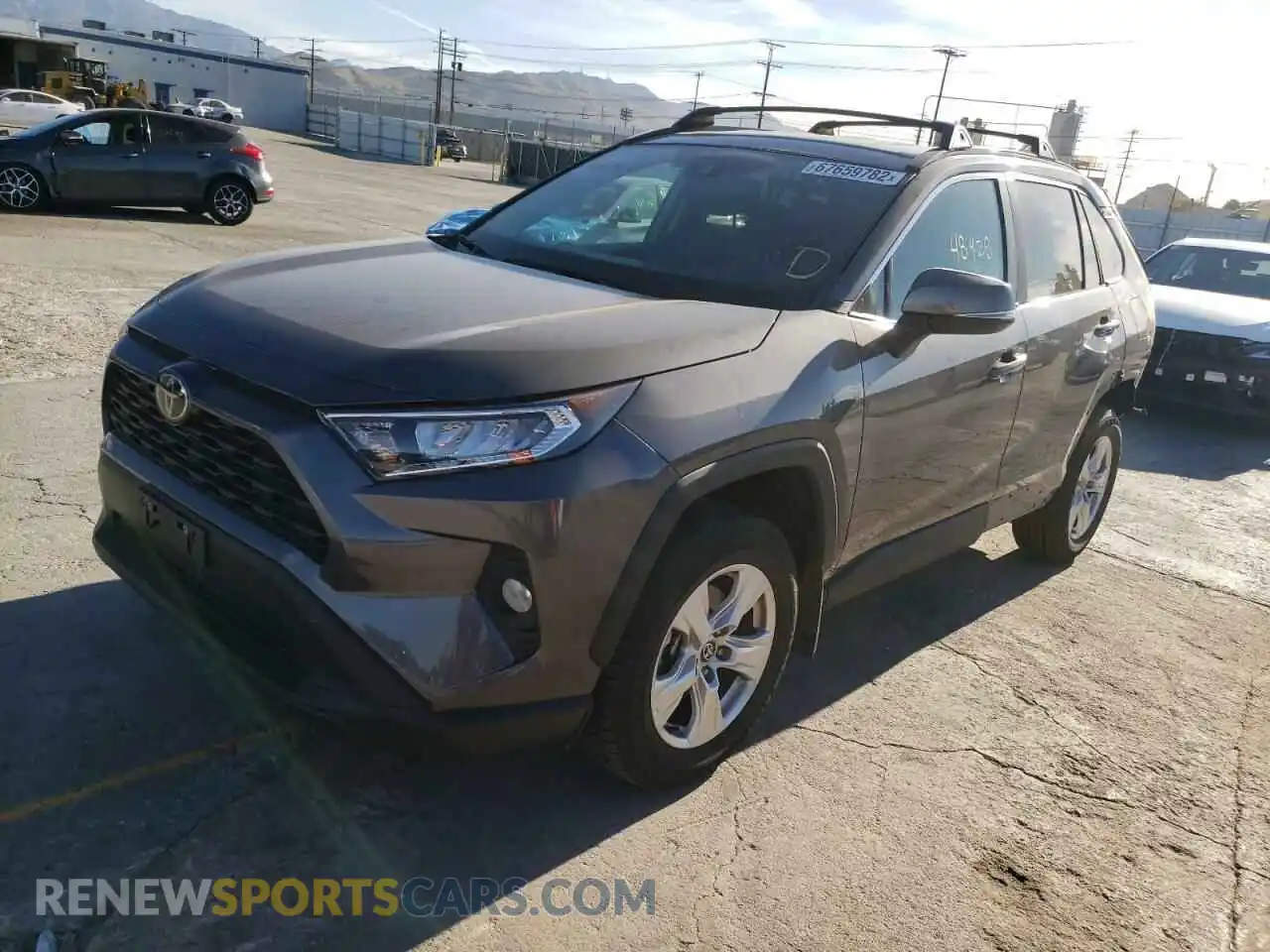1 Photograph of a damaged car 2T3W1RFV9MC155194 TOYOTA RAV4 2021
