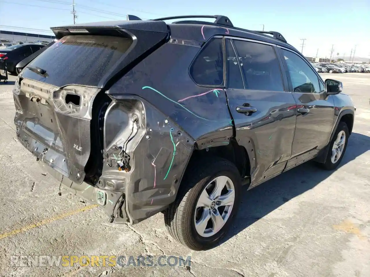3 Photograph of a damaged car 2T3W1RFV9MC155194 TOYOTA RAV4 2021