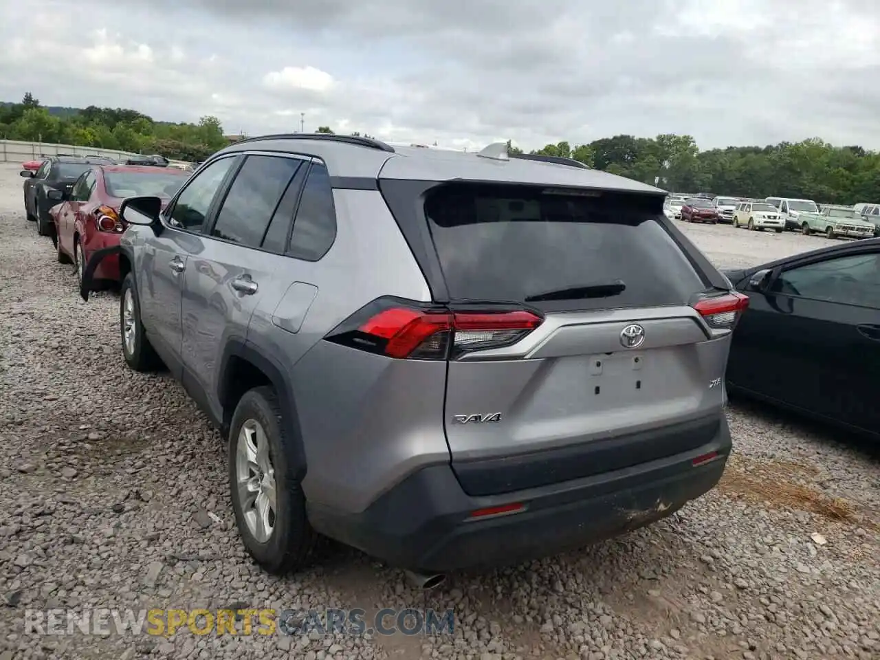 3 fotografías del automóvil dañado 2T3W1RFV9MC156460 TOYOTA RAV4 2021