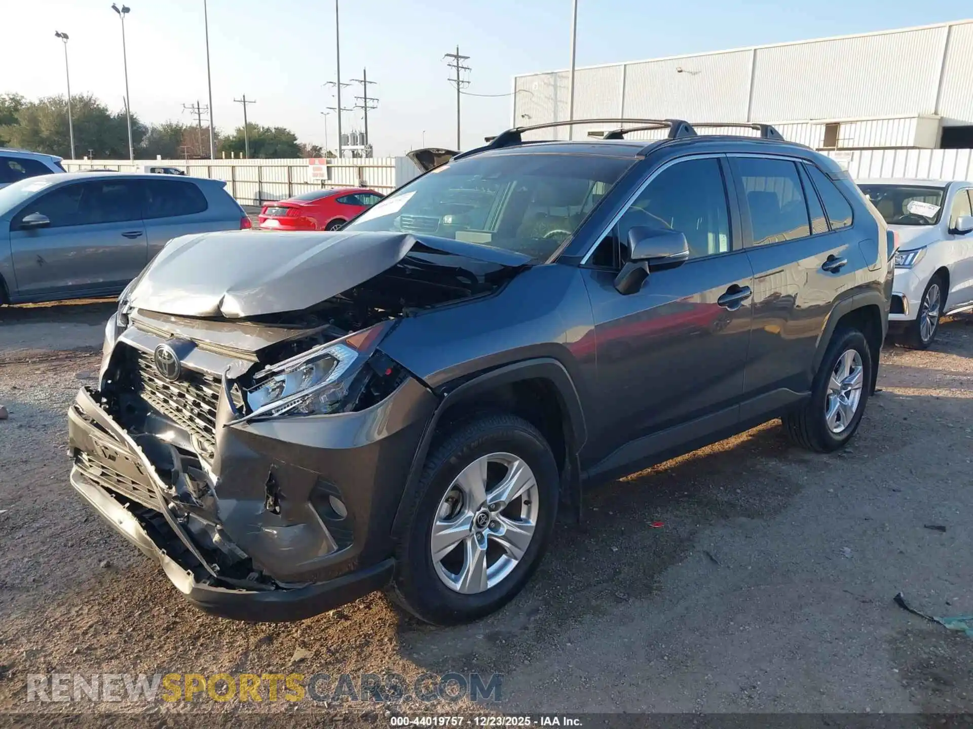 2 Photograph of a damaged car 2T3W1RFV9MC157947 TOYOTA RAV4 2021