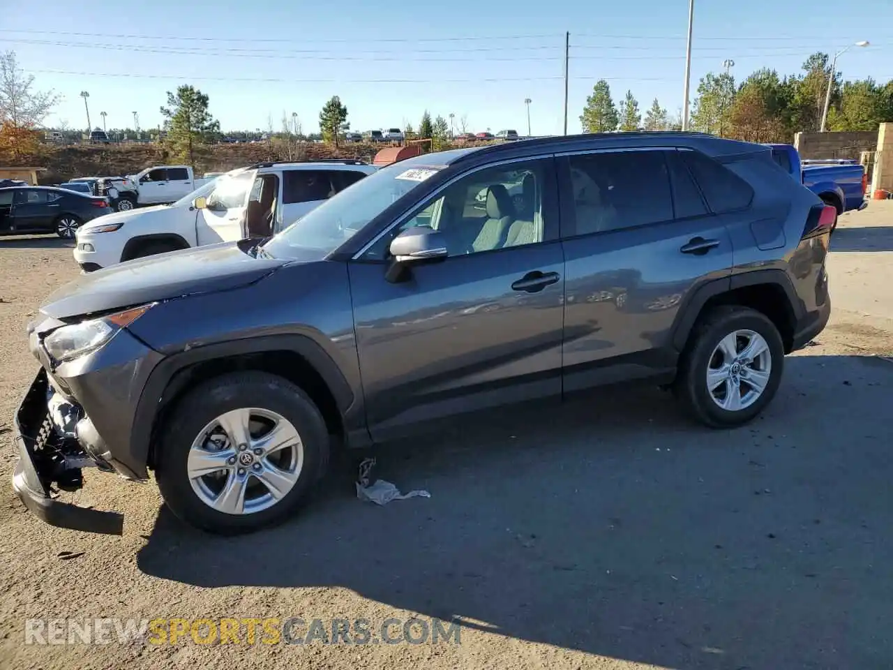 1 Photograph of a damaged car 2T3W1RFV9MC171198 TOYOTA RAV4 2021