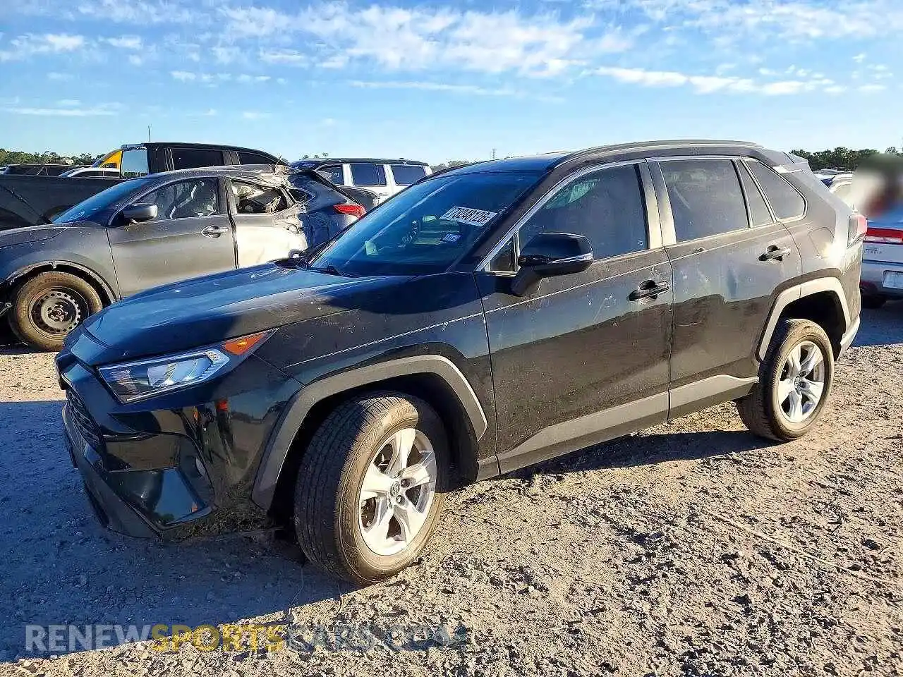 1 fotografías del automóvil dañado 2T3W1RFV9MW109671 TOYOTA RAV4 2021