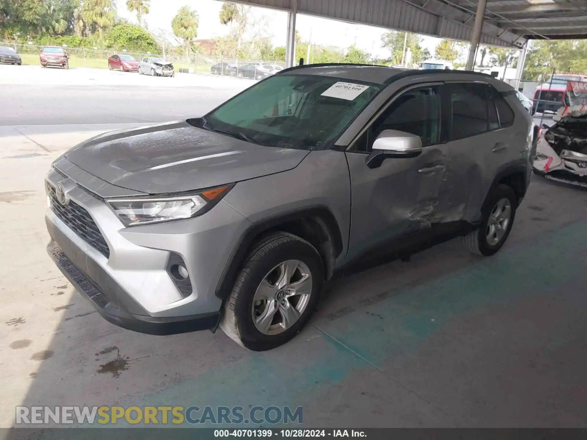 2 Photograph of a damaged car 2T3W1RFV9MW114322 TOYOTA RAV4 2021