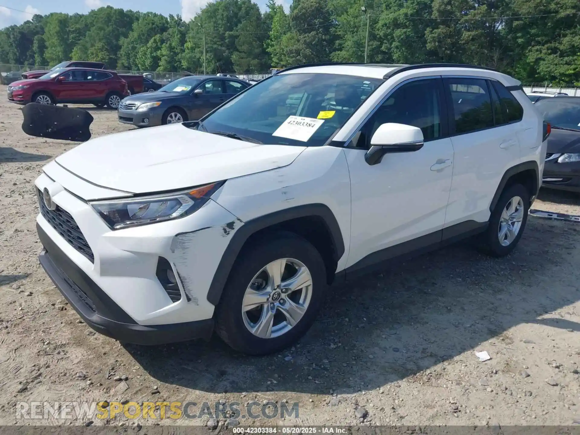 2 Photograph of a damaged car 2T3W1RFV9MW114868 TOYOTA RAV4 2021