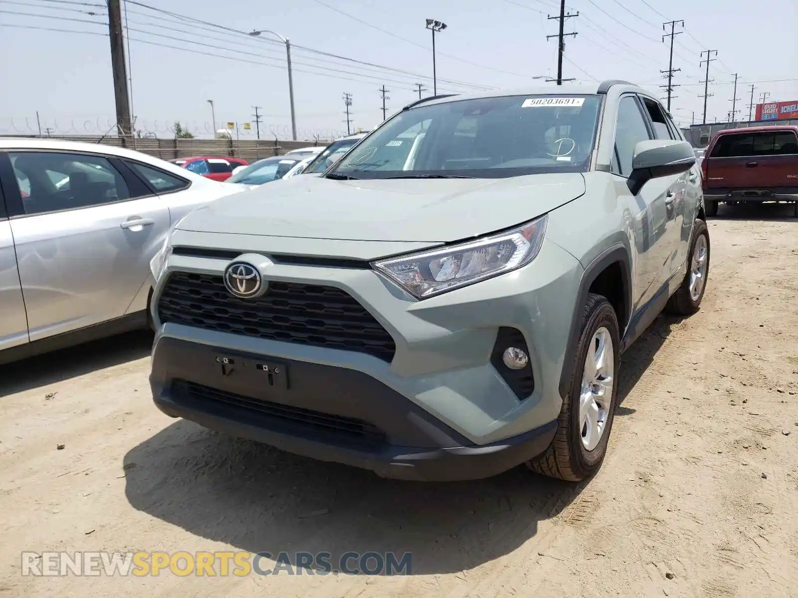 2 Фотография поврежденного автомобиля 2T3W1RFV9MW115292 TOYOTA RAV4 2021