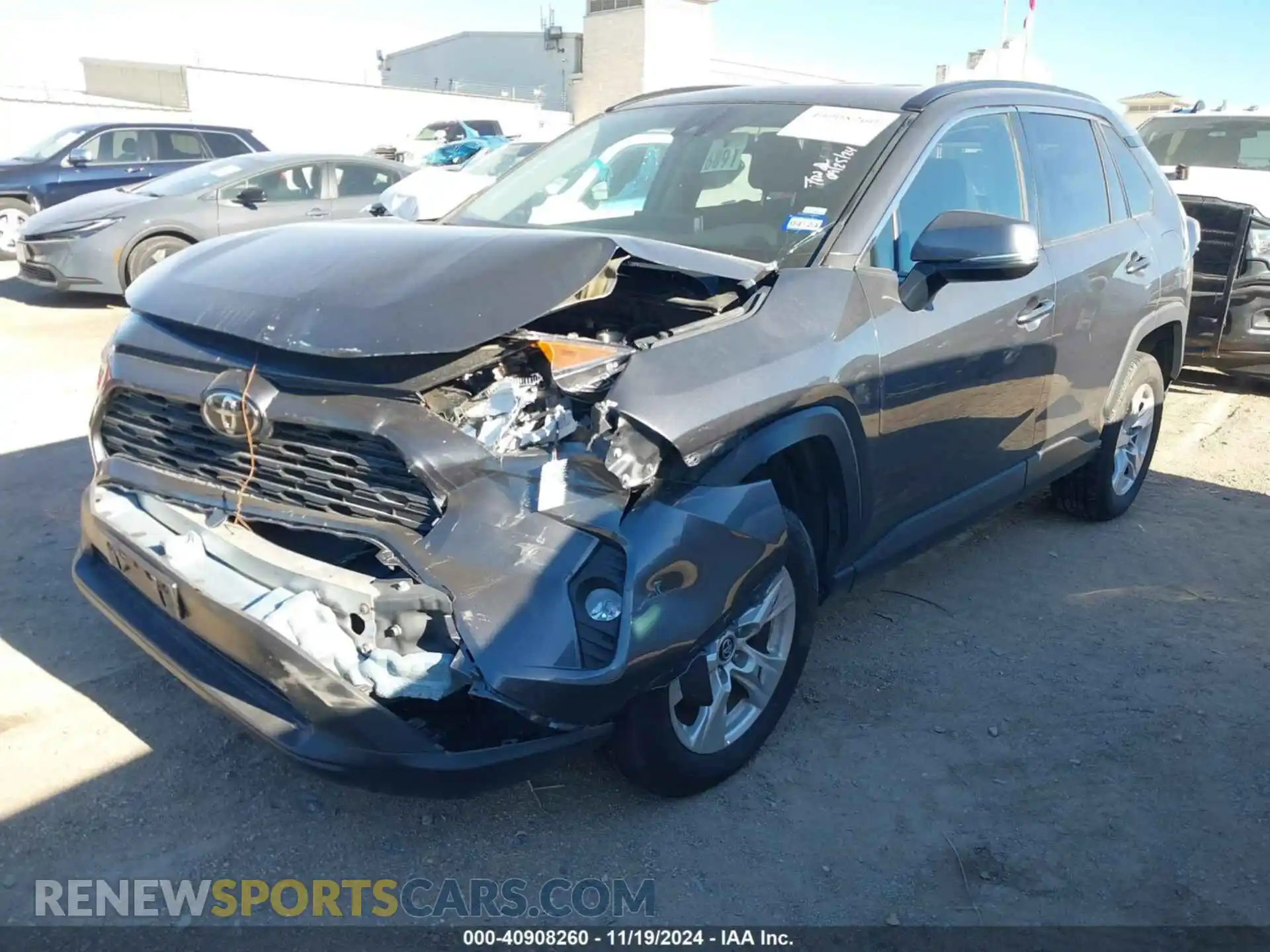 2 fotografías del automóvil dañado 2T3W1RFV9MW119391 TOYOTA RAV4 2021