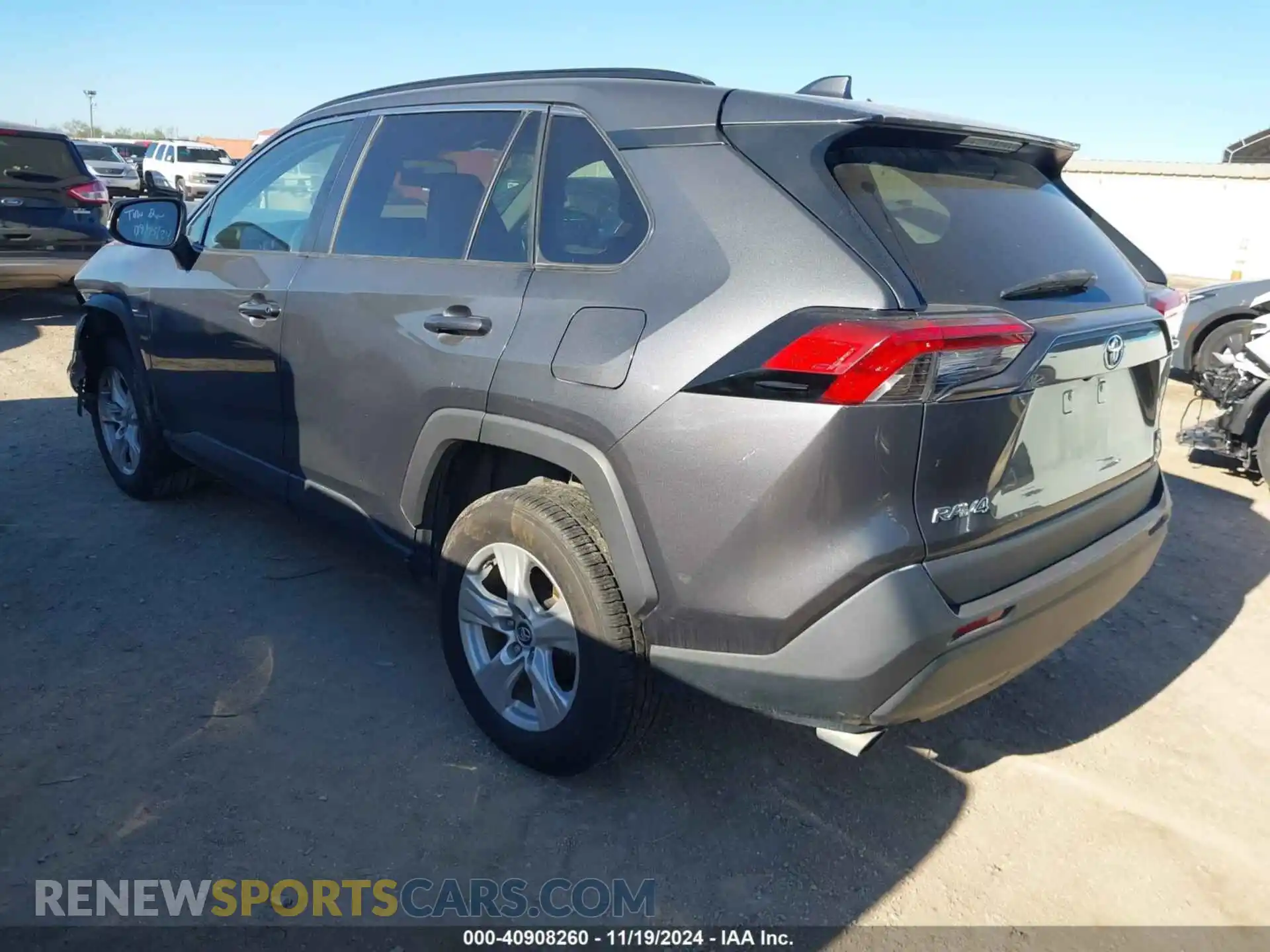 3 fotografías del automóvil dañado 2T3W1RFV9MW119391 TOYOTA RAV4 2021