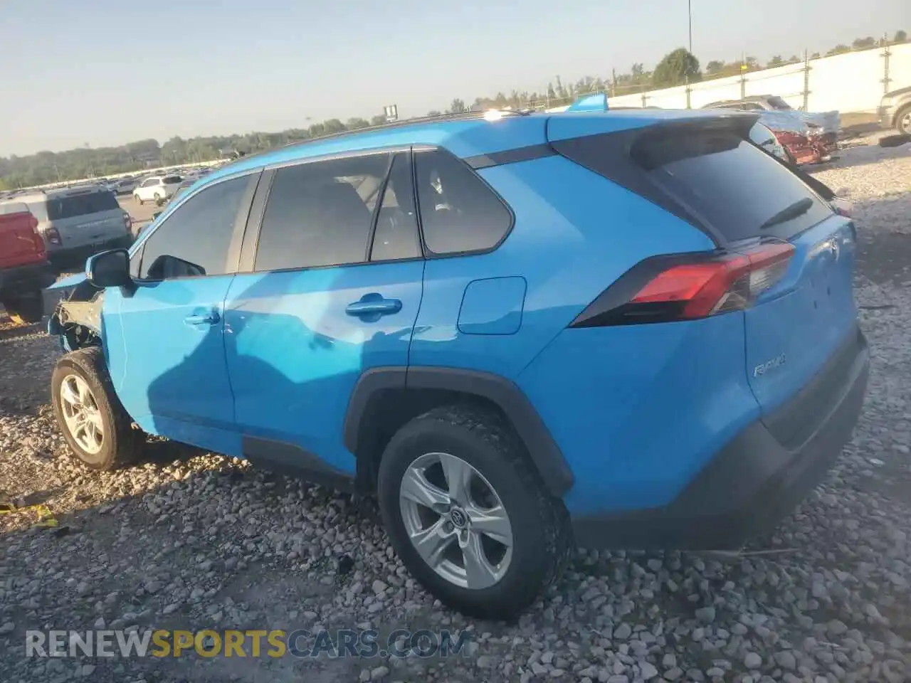 2 Photograph of a damaged car 2T3W1RFV9MW124140 TOYOTA RAV4 2021