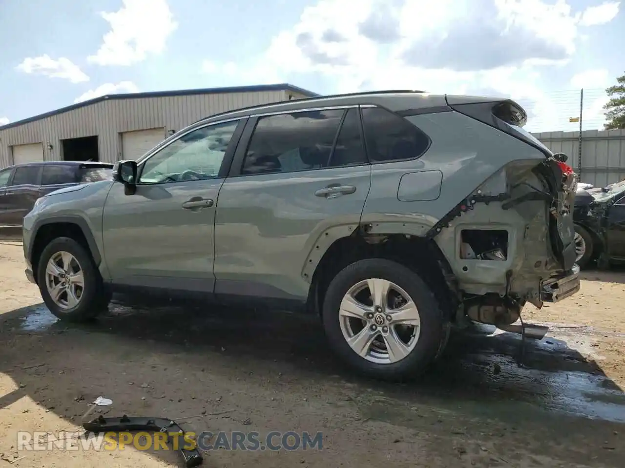 2 Photograph of a damaged car 2T3W1RFV9MW125790 TOYOTA RAV4 2021