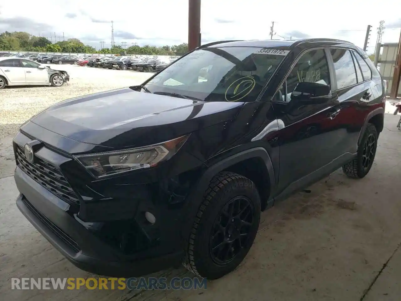 2 fotografías del automóvil dañado 2T3W1RFV9MW141892 TOYOTA RAV4 2021
