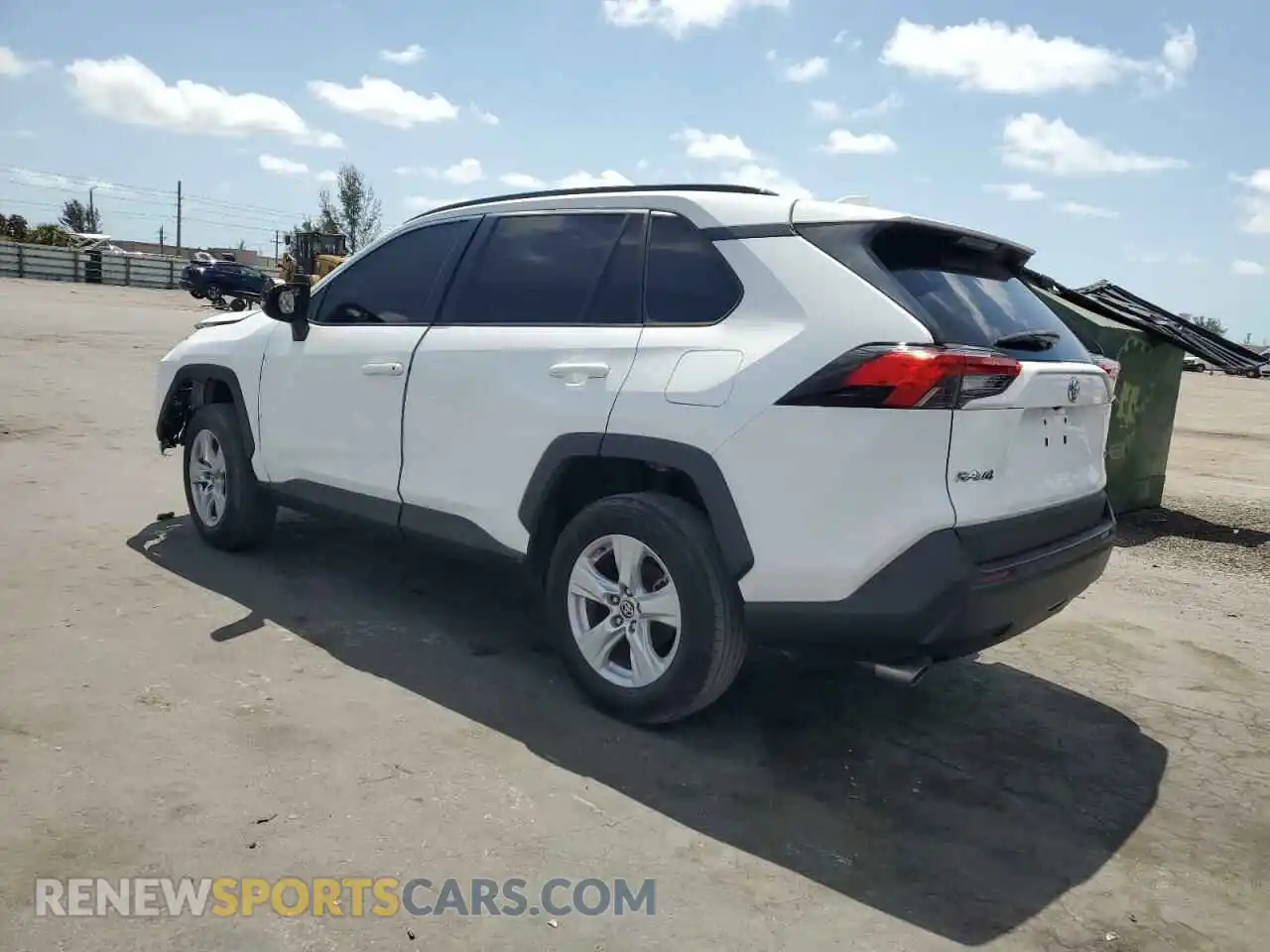 2 Photograph of a damaged car 2T3W1RFV9MW166971 TOYOTA RAV4 2021