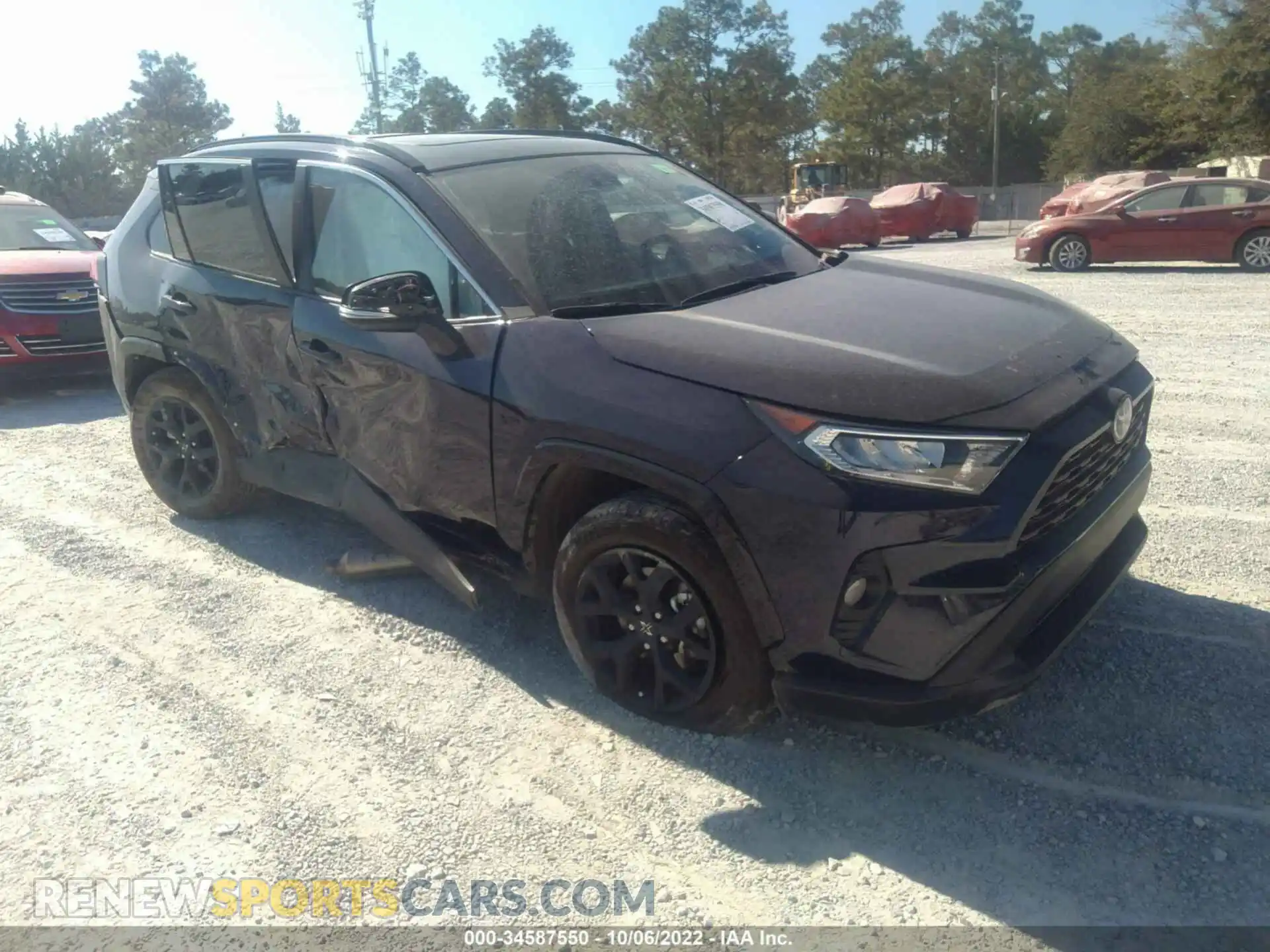 1 fotografías del automóvil dañado 2T3W1RFV9MW175380 TOYOTA RAV4 2021