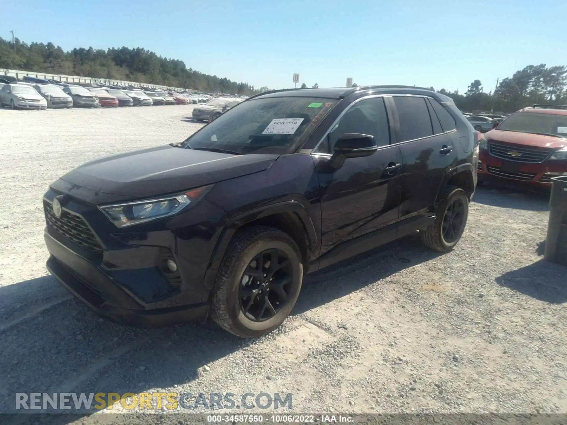 2 fotografías del automóvil dañado 2T3W1RFV9MW175380 TOYOTA RAV4 2021