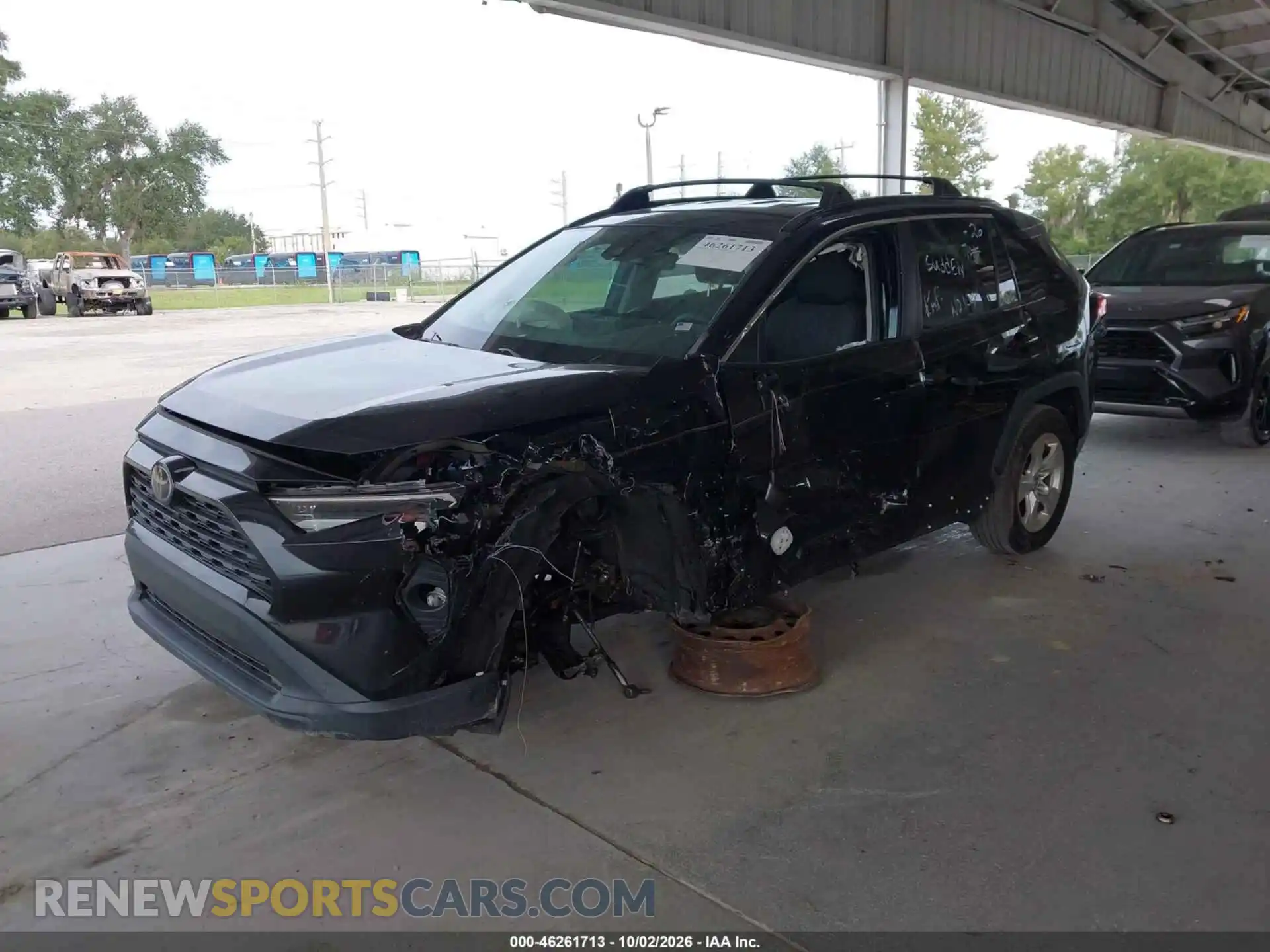 2 Photograph of a damaged car 2T3W1RFV9MW178831 TOYOTA RAV4 2021